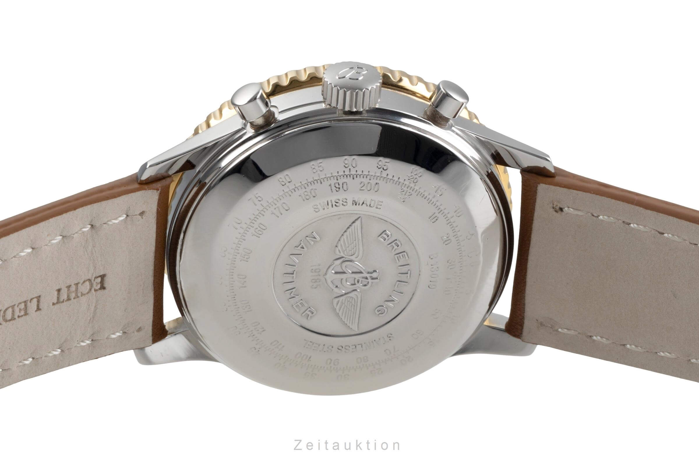 Breitling Navitimer chronograph steel / gold automatic men's watch B13019  [2406428]