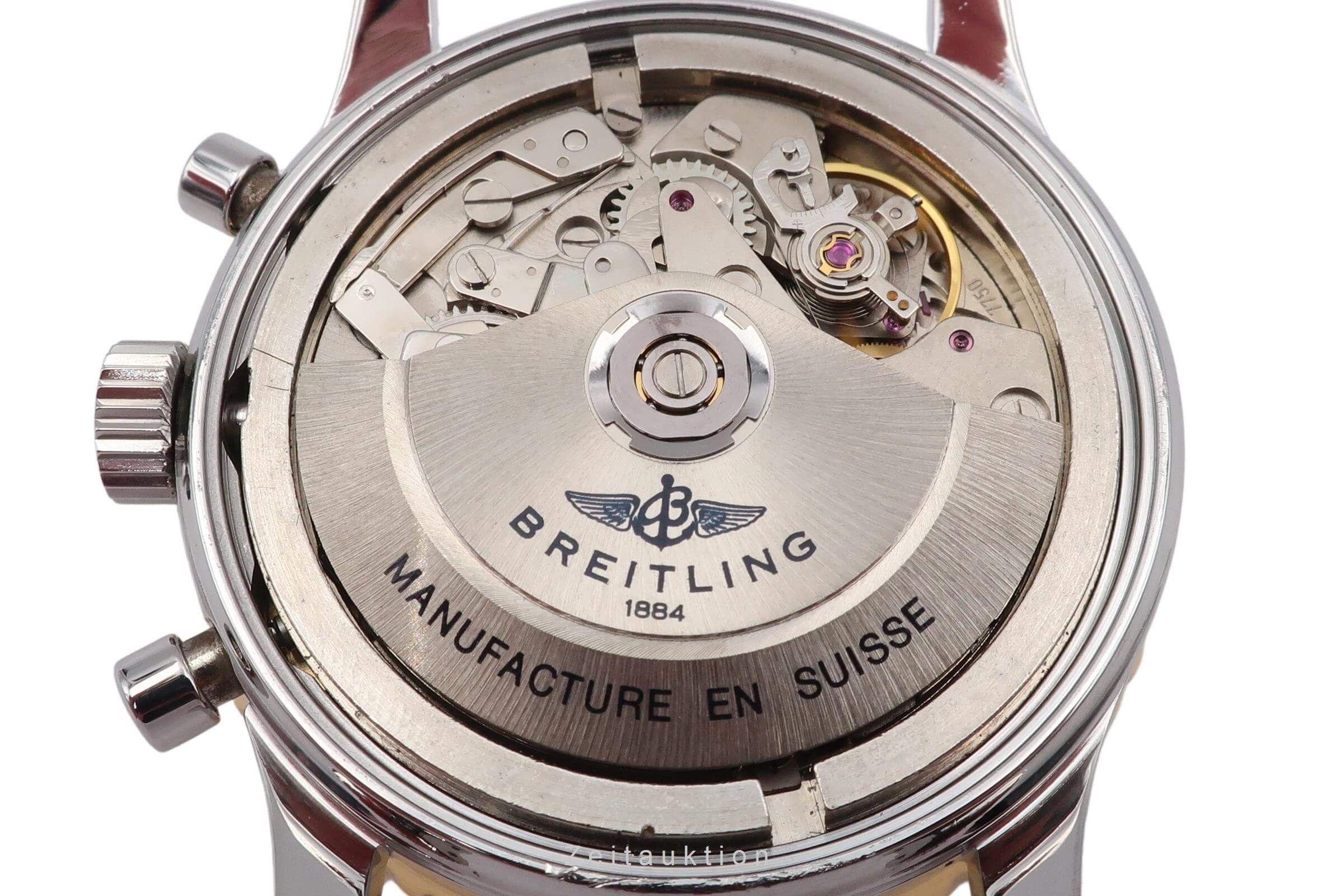 Breitling Navitimer chronograph steel / gold automatic men's watch B13019  [2406428]