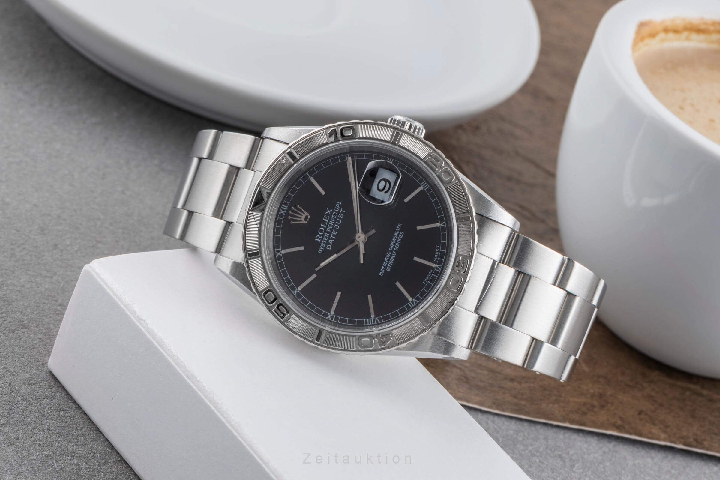 Rolex Datejust Turn-O-Graph steel automatic Kal. 3135 Ref. 16264