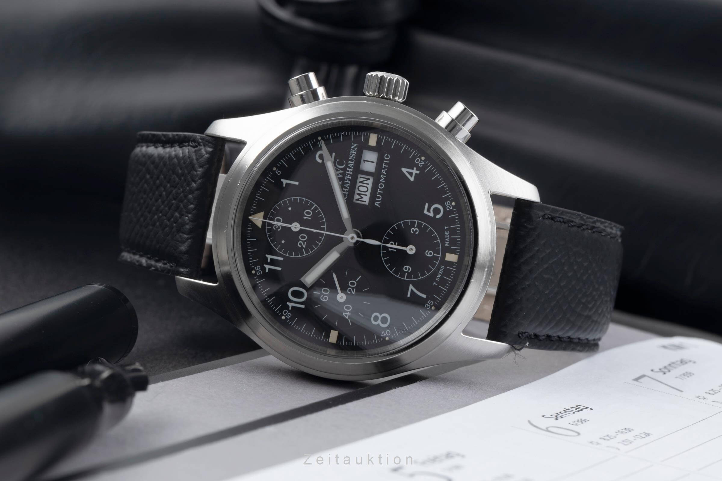 IWC Fliegerchronograph Chronograph Stahl Automatik Herrenuhr Ref. IW370607  [2406458]