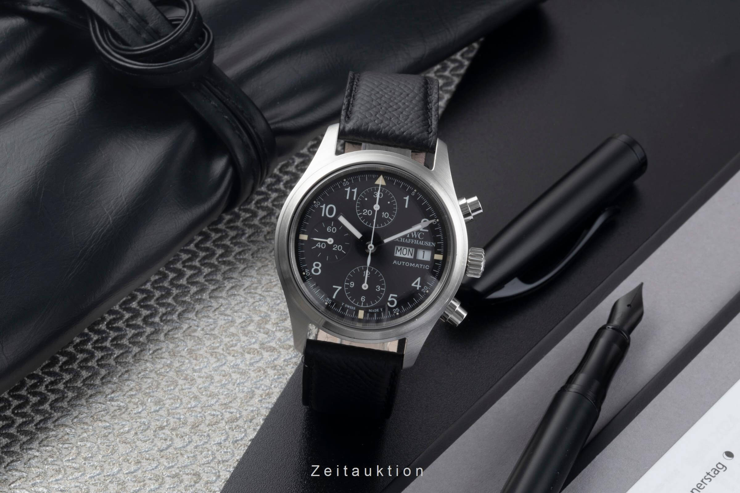 IWC Fliegerchronograph Chronograph Stahl Automatik Herrenuhr Ref. IW370607  [2406458]