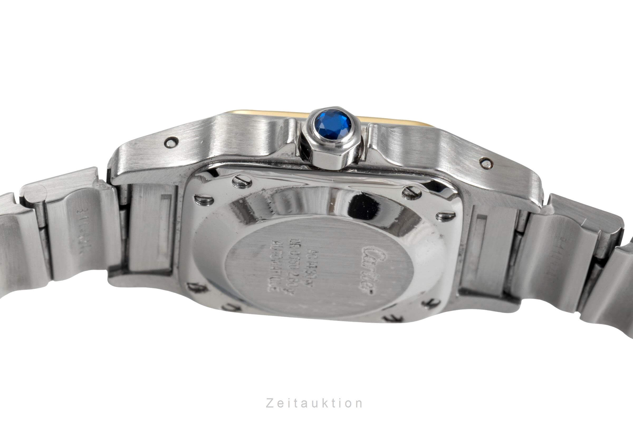 Cartier Santos acero / oro automático reloj para damas   [2406472]