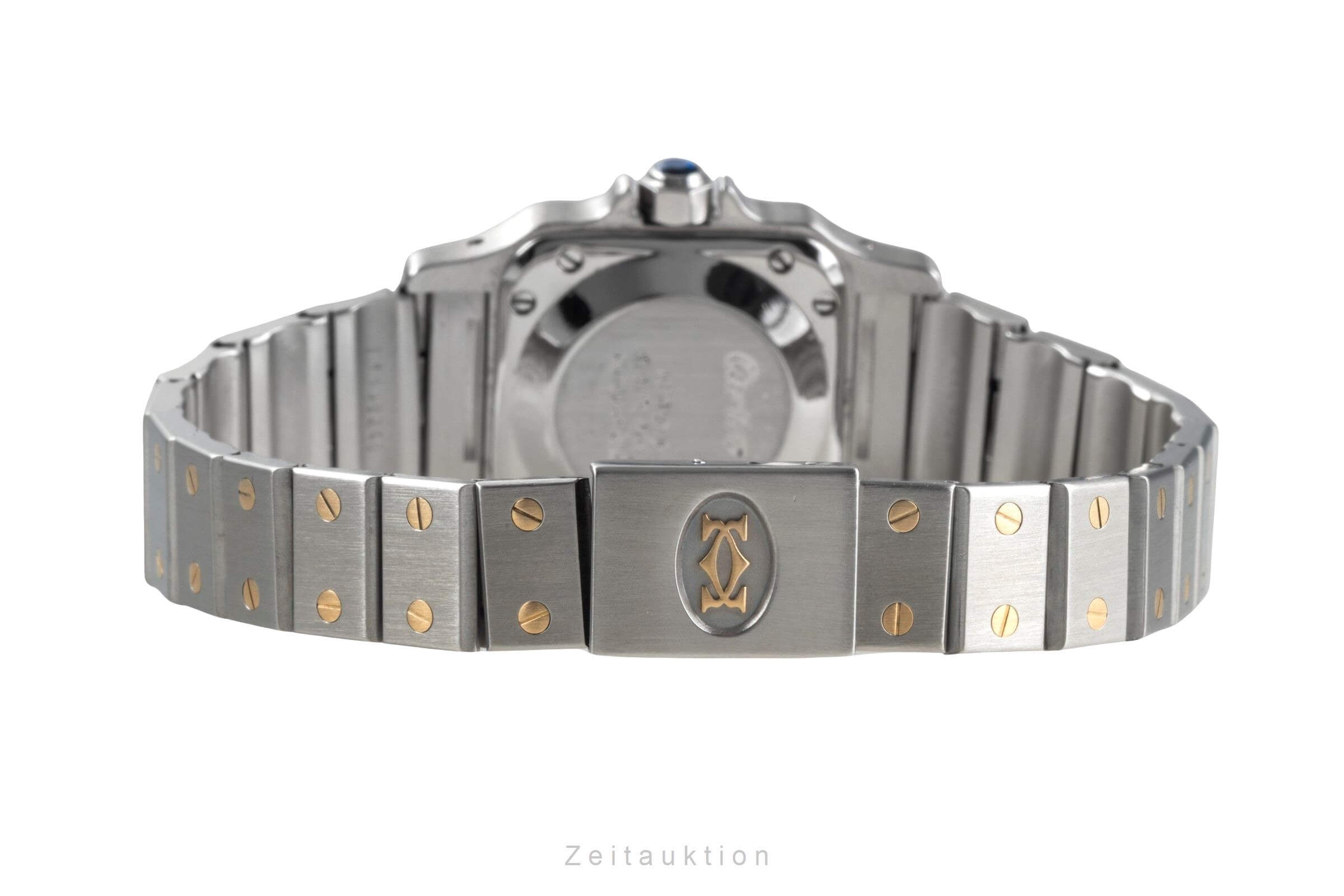 Cartier Santos acero / oro automático reloj para damas   [2406472]