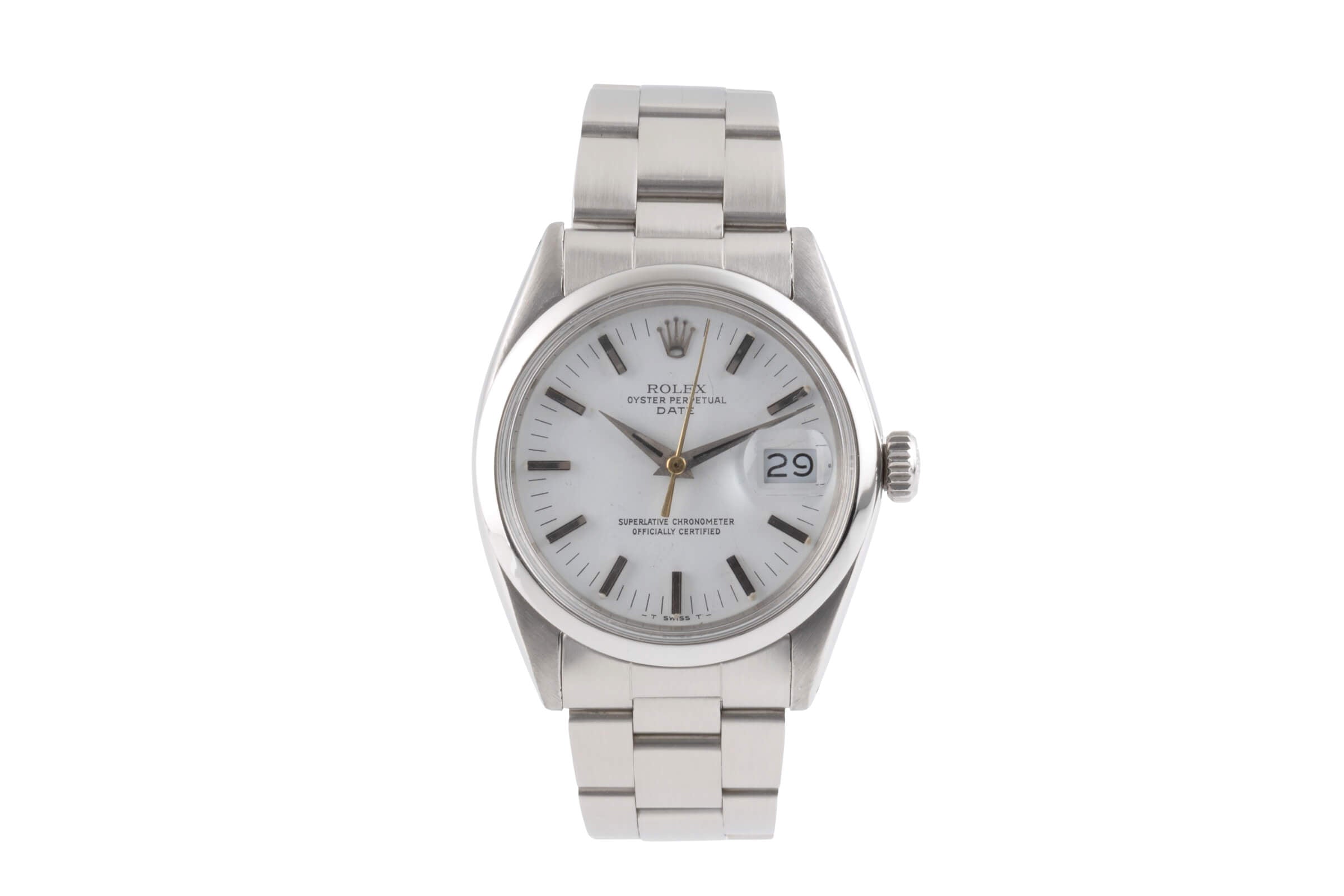 Rolex Date acciaio automatismo orologio da uomo 1500 Vintage  [2406481]