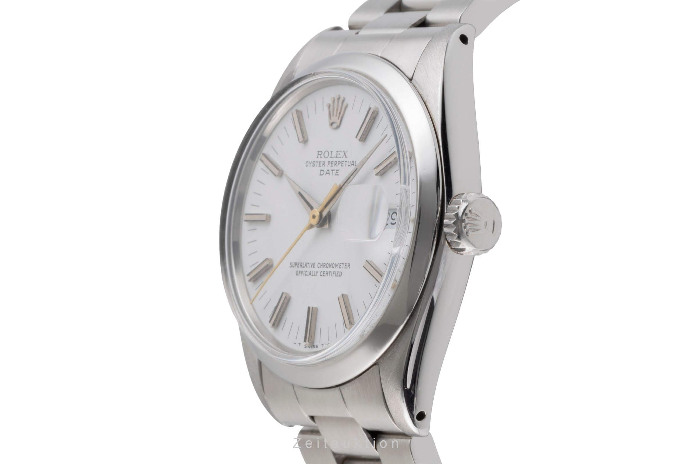 Rolex Date acciaio automatismo orologio da uomo 1500 Vintage  [2406481]