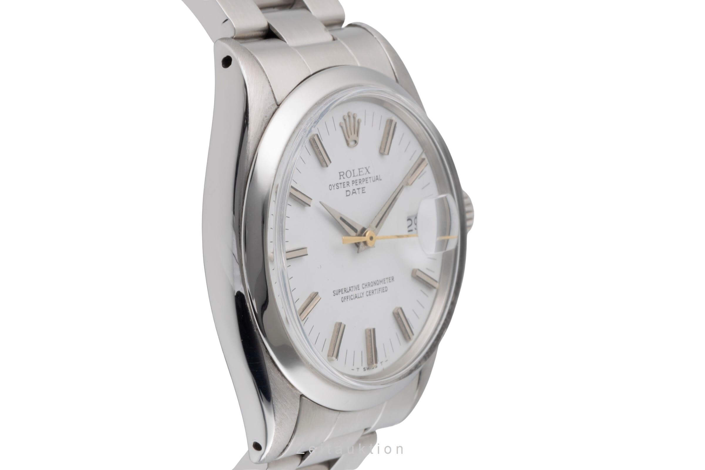 Rolex Date acciaio automatismo orologio da uomo 1500 Vintage  [2406481]