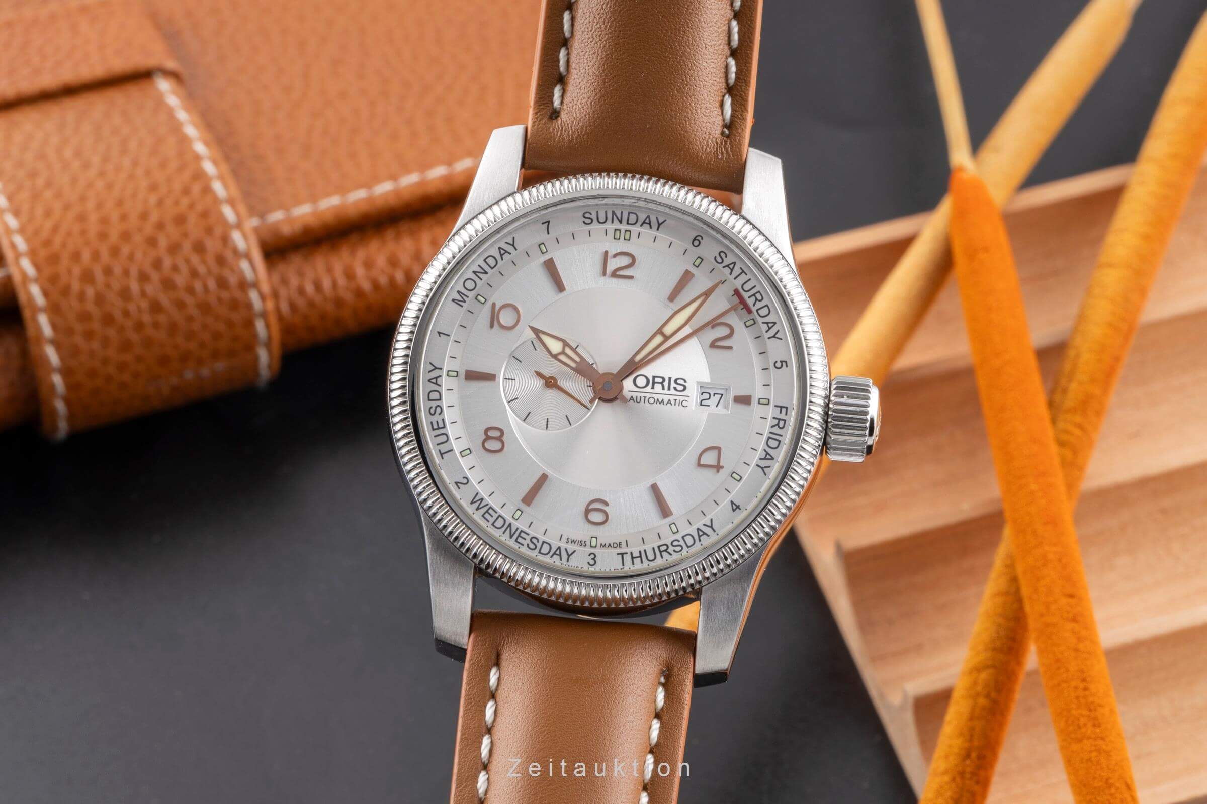 Oris Big Crown steel automatic Kal. 645 Ref. 01 645 7629 4061 07 5