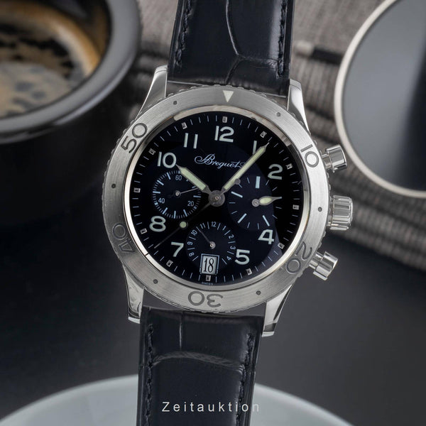 Breguet Type XX Chronograph Edelstahl Automatik Herrenuhr Ref. 3820  [2406495]