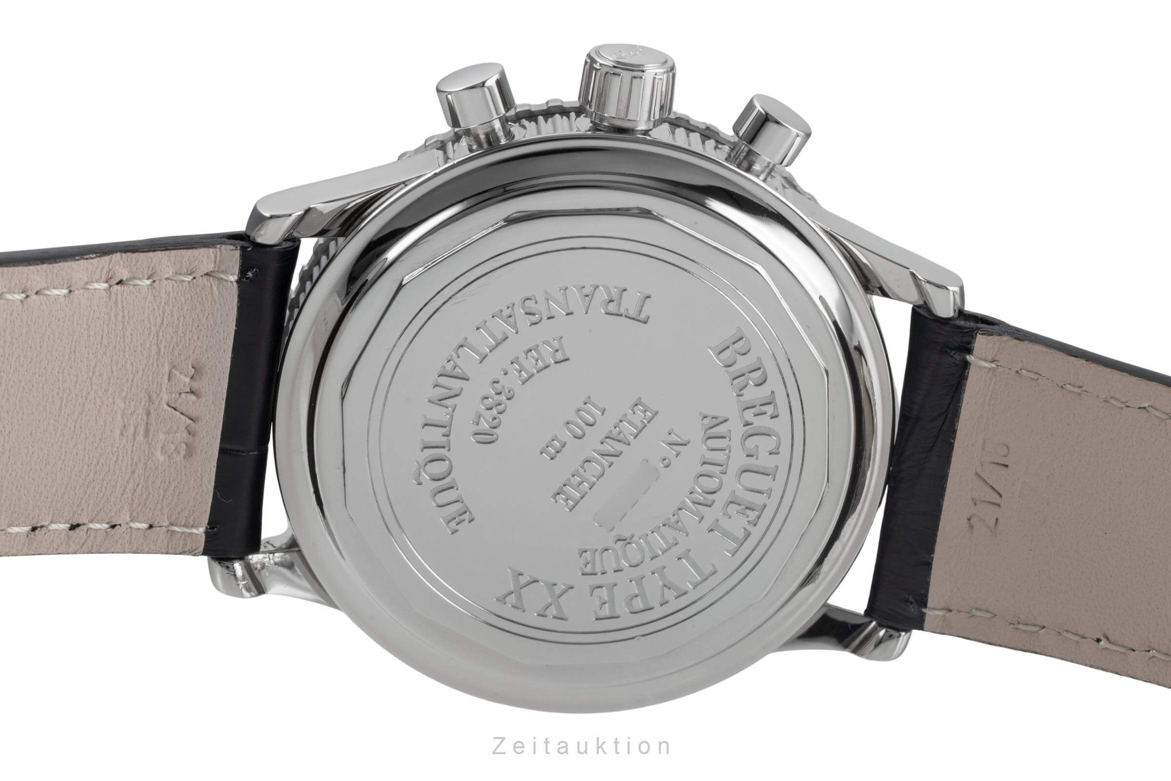Breguet Type XX Chronograph Edelstahl Automatik Herrenuhr Ref. 3820  [2406495]