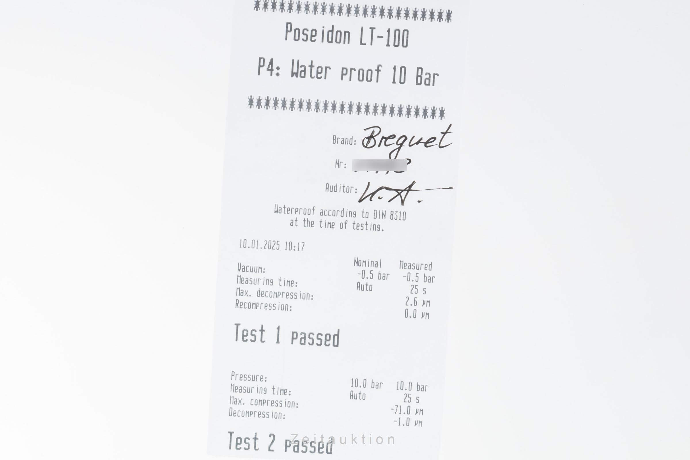 Breguet Type XX Chronograph Edelstahl Automatik Herrenuhr Ref. 3820  [2406495]