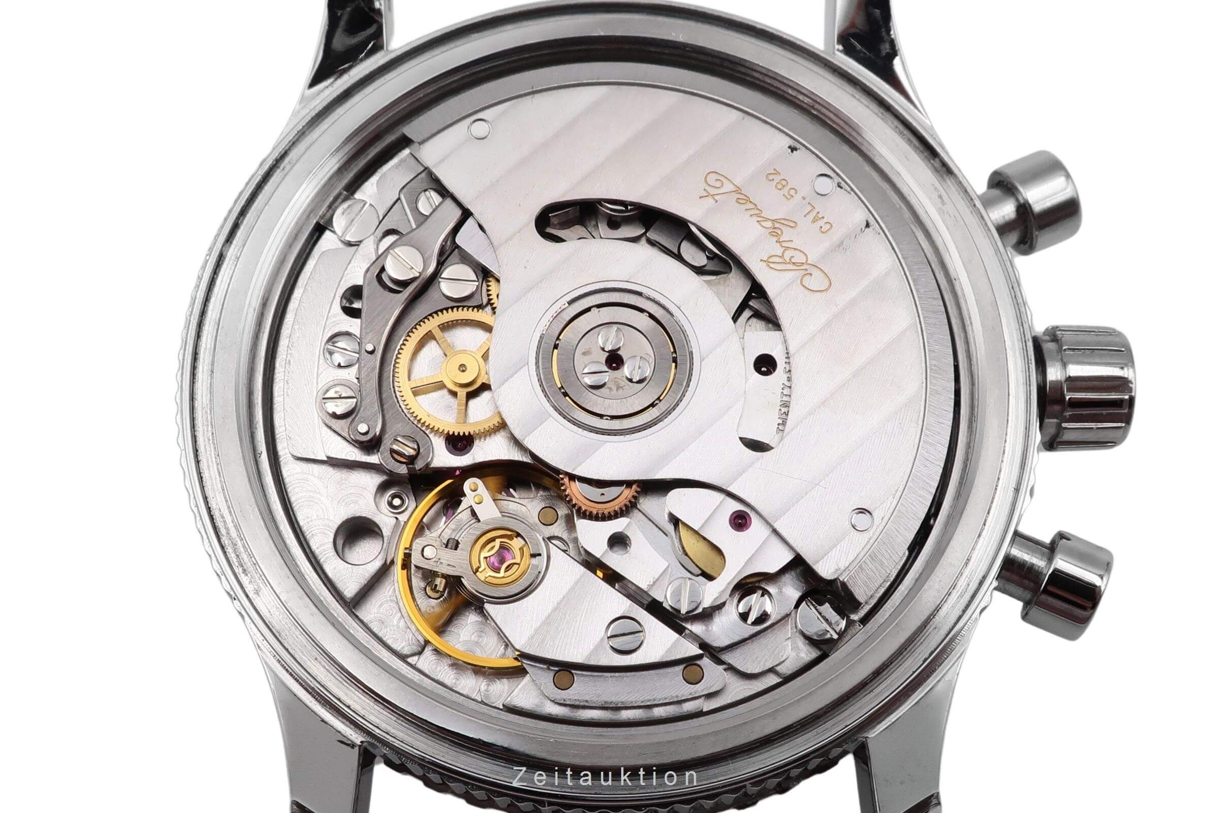 Breguet Type XX chronograph steel automatic Kal. 582 Ref. 3820