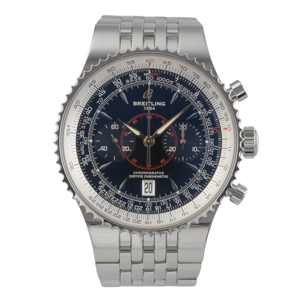 Breitling Montbrillant cronografo acciaio automatismo orologio da uomo A23340  [2406503]