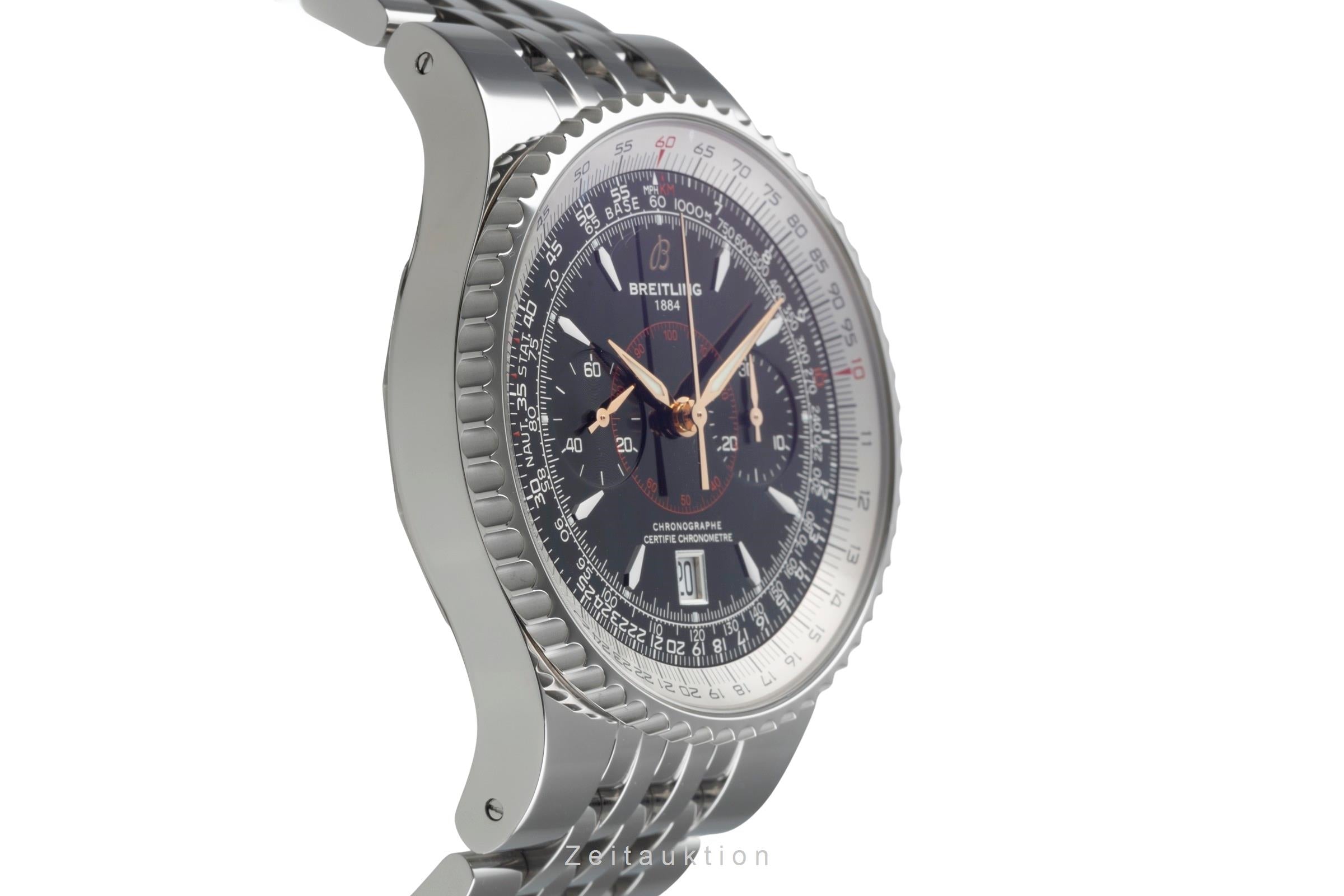 Breitling Montbrillant cronografo acciaio automatismo orologio da uomo A23340  [2406503]