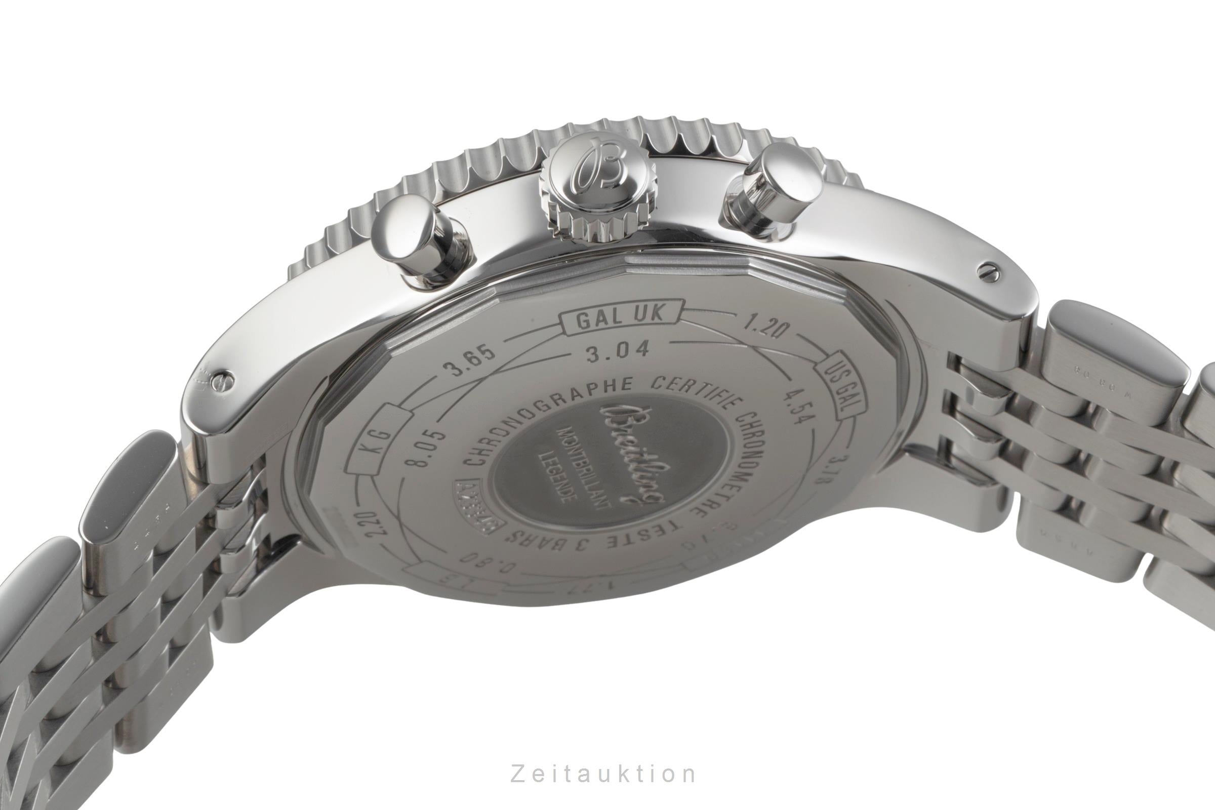 Breitling Montbrillant cronografo acciaio automatismo orologio da uomo A23340  [2406503]