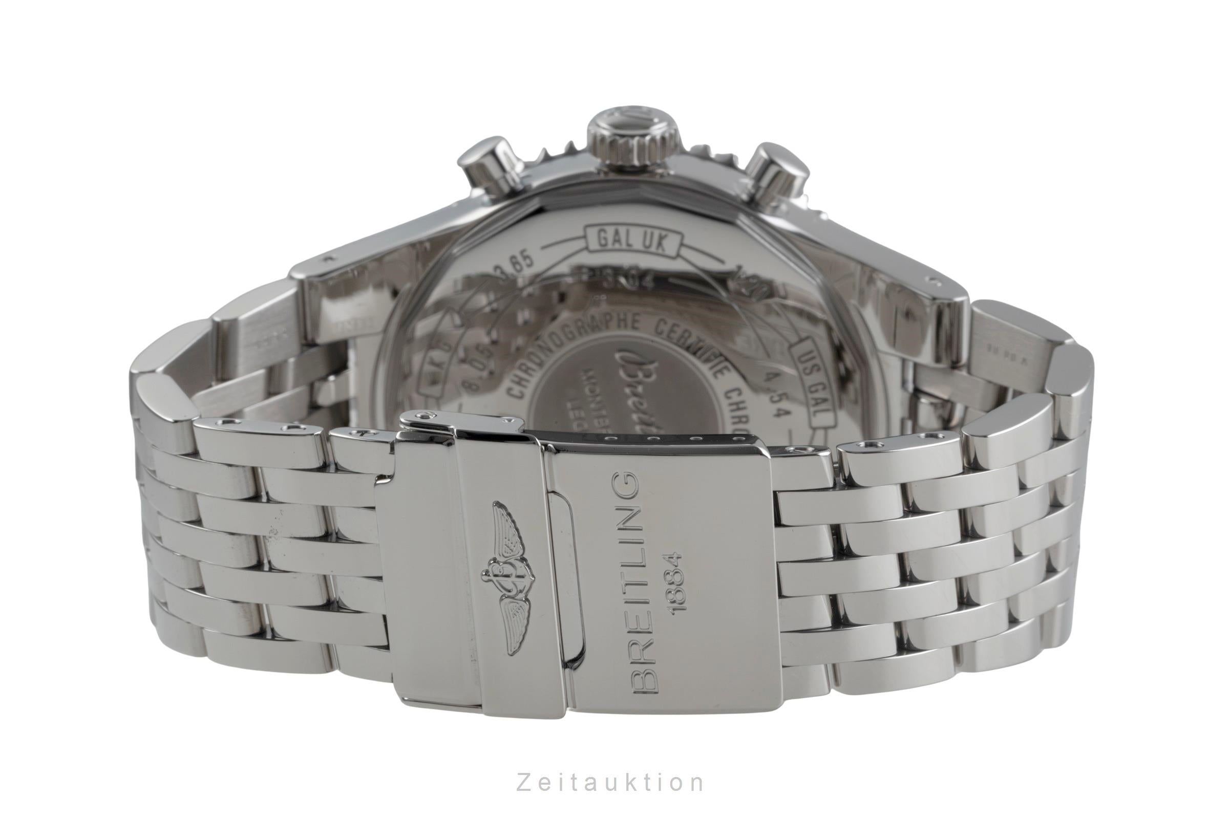 Breitling Montbrillant cronografo acciaio automatismo orologio da uomo A23340  [2406503]