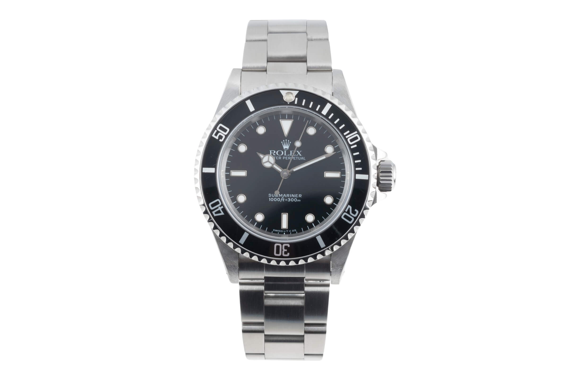 Rolex Submariner acero automático reloj para caballeros 14060  [2406517]