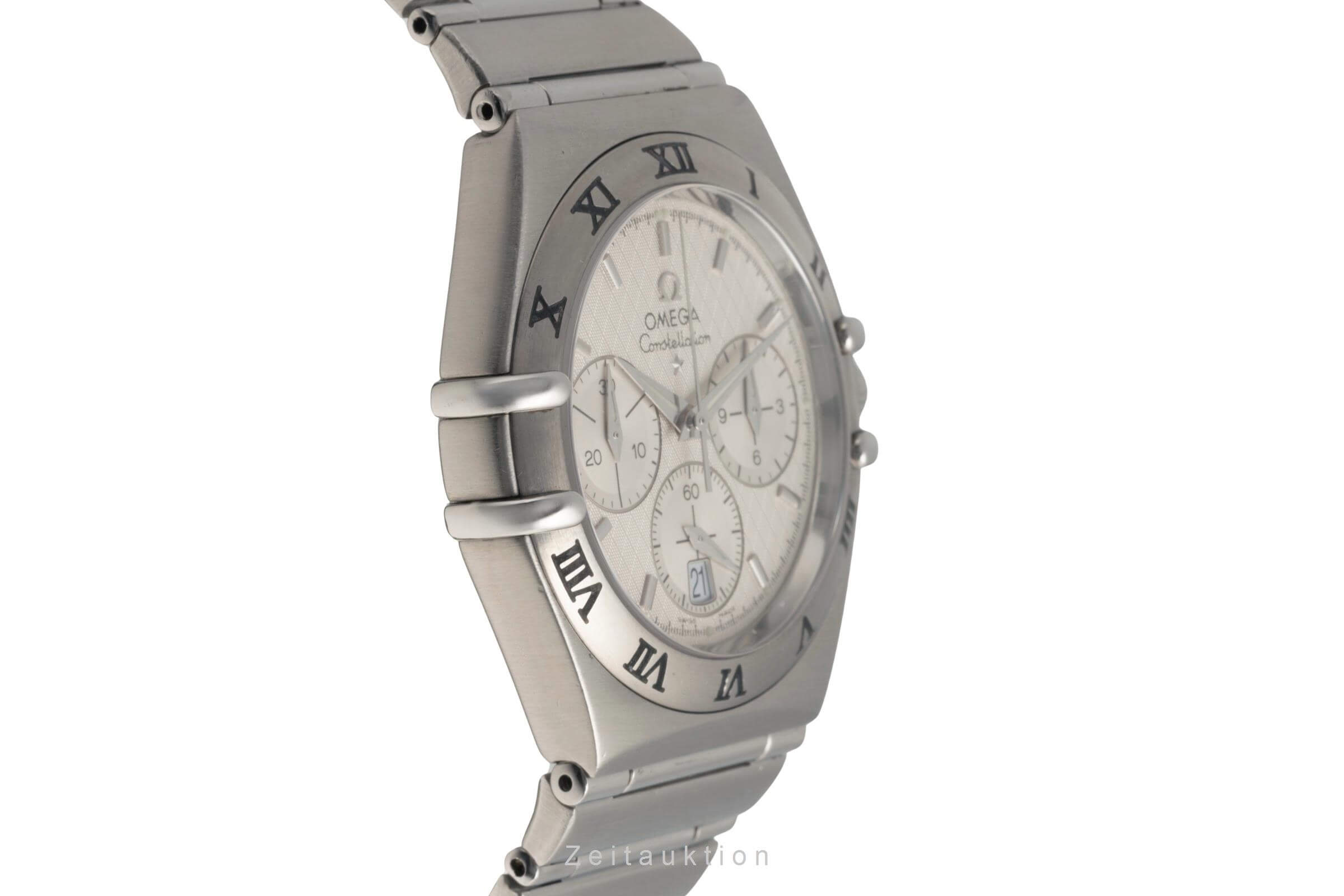 Omega Constellation Chronograph Datum Stahl Herrenuhr Ref. 1542.30.00 [2406524]