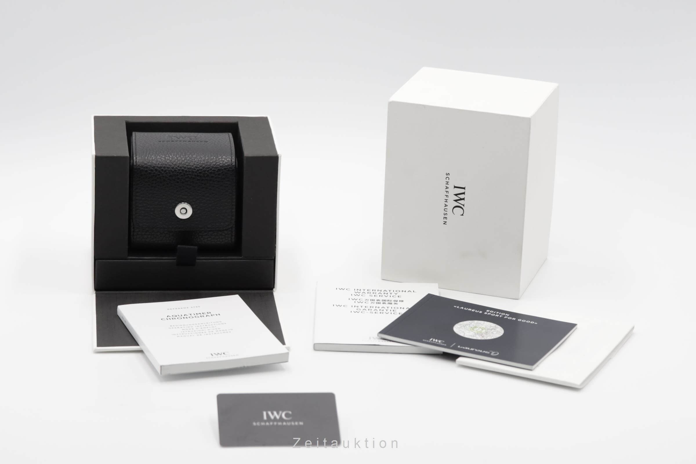 IWC Aquatimer cronografo acciaio / gomma da cancellare automatismo orologio da uomo IW379507  [2406552]