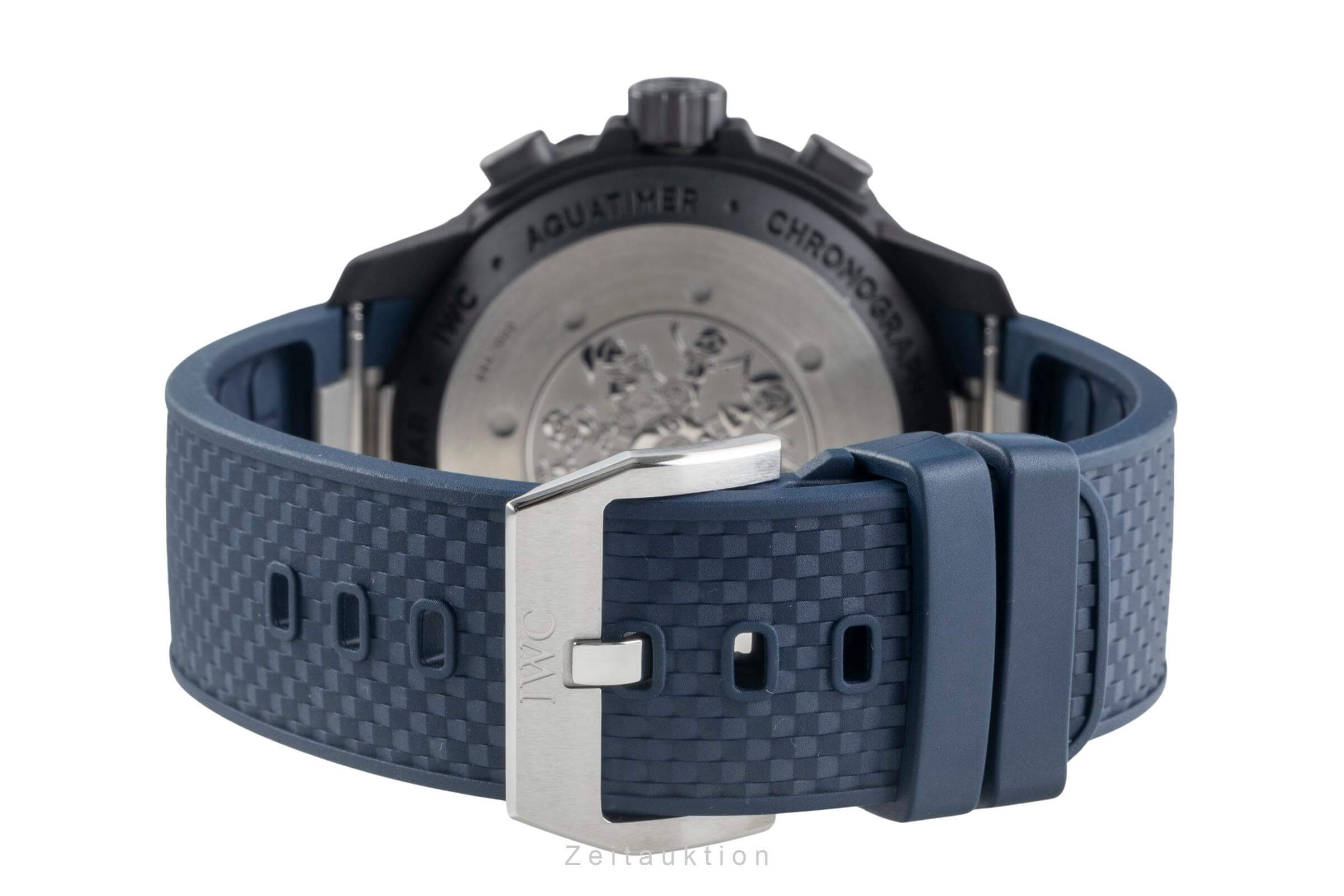 IWC Aquatimer cronografo acciaio / gomma da cancellare automatismo orologio da uomo IW379507  [2406552]