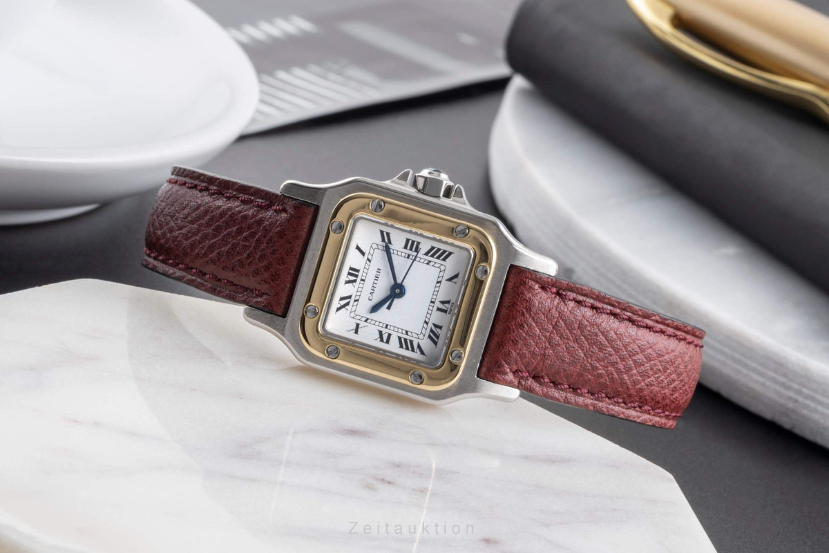 Cartier Santos steel / gold automatic Ref. 0902 | 2406568