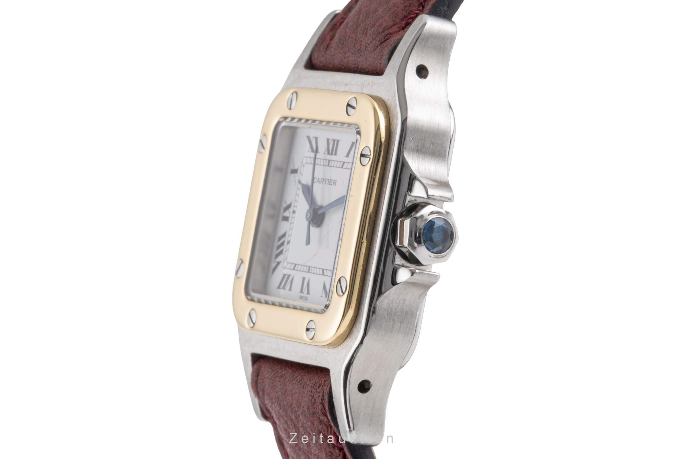 Cartier Santos acier / or  automatique montre pour femmes 0902  [2406568]