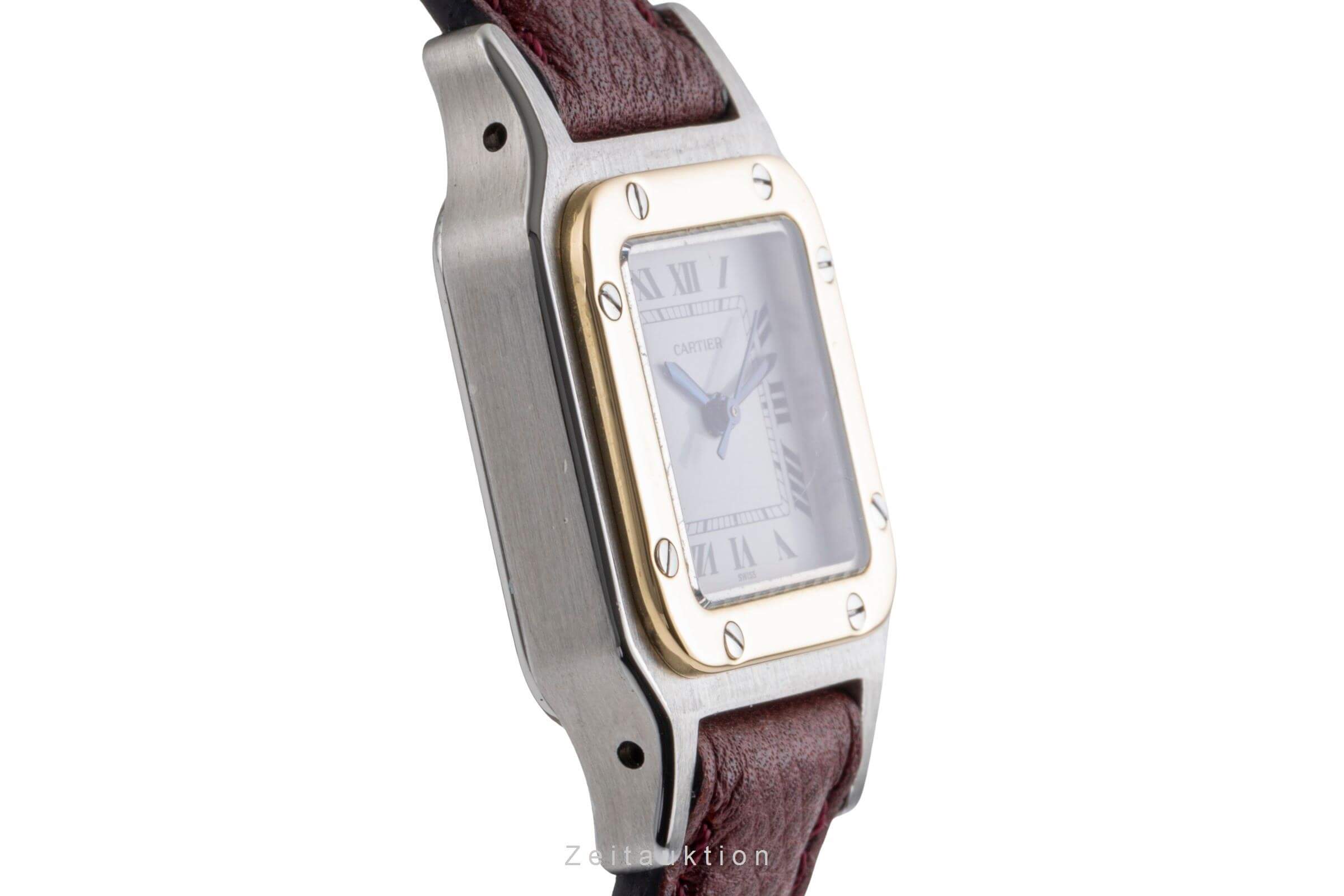 Cartier Santos acier / or  automatique montre pour femmes 0902  [2406568]