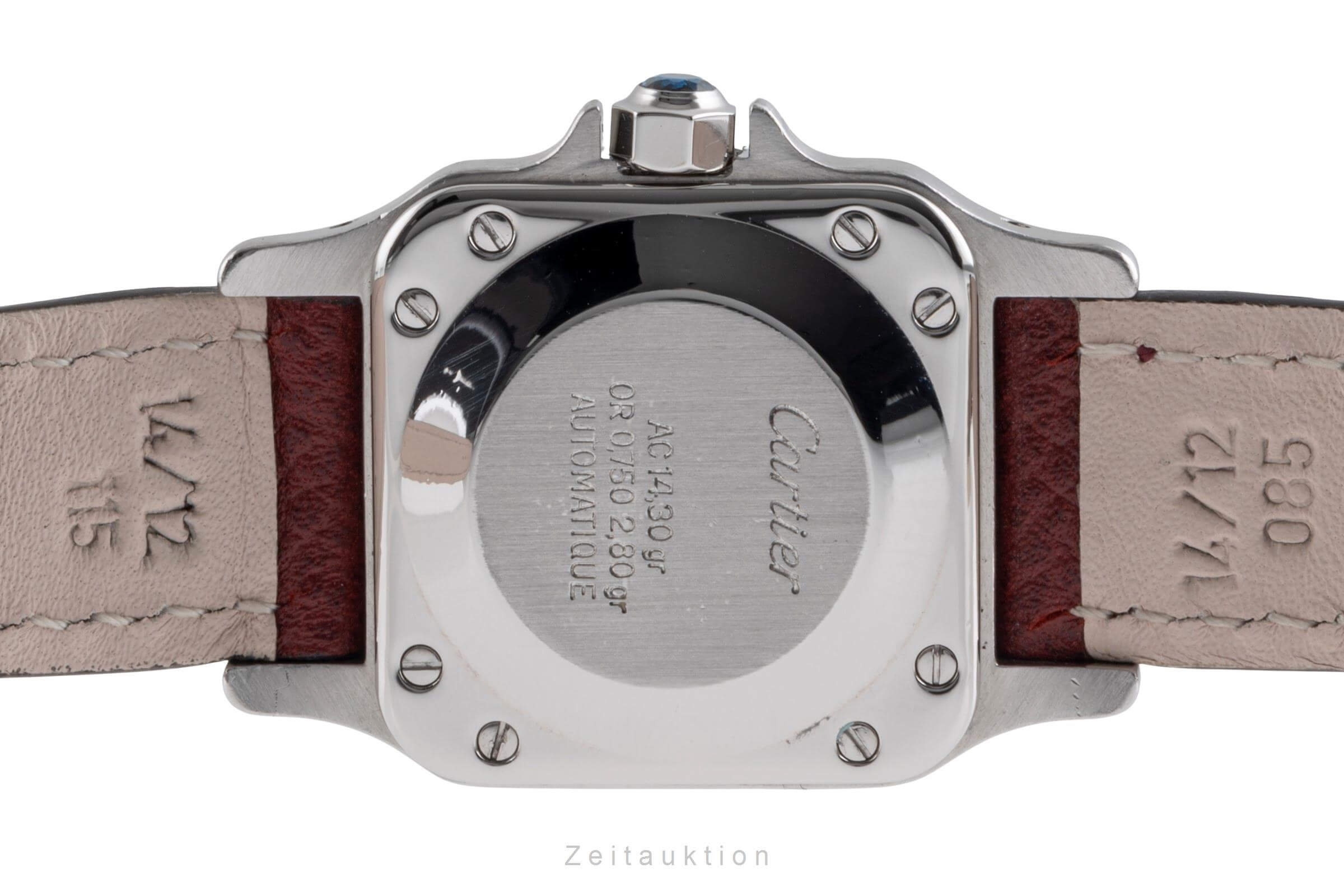 Cartier Santos acier / or  automatique montre pour femmes 0902  [2406568]
