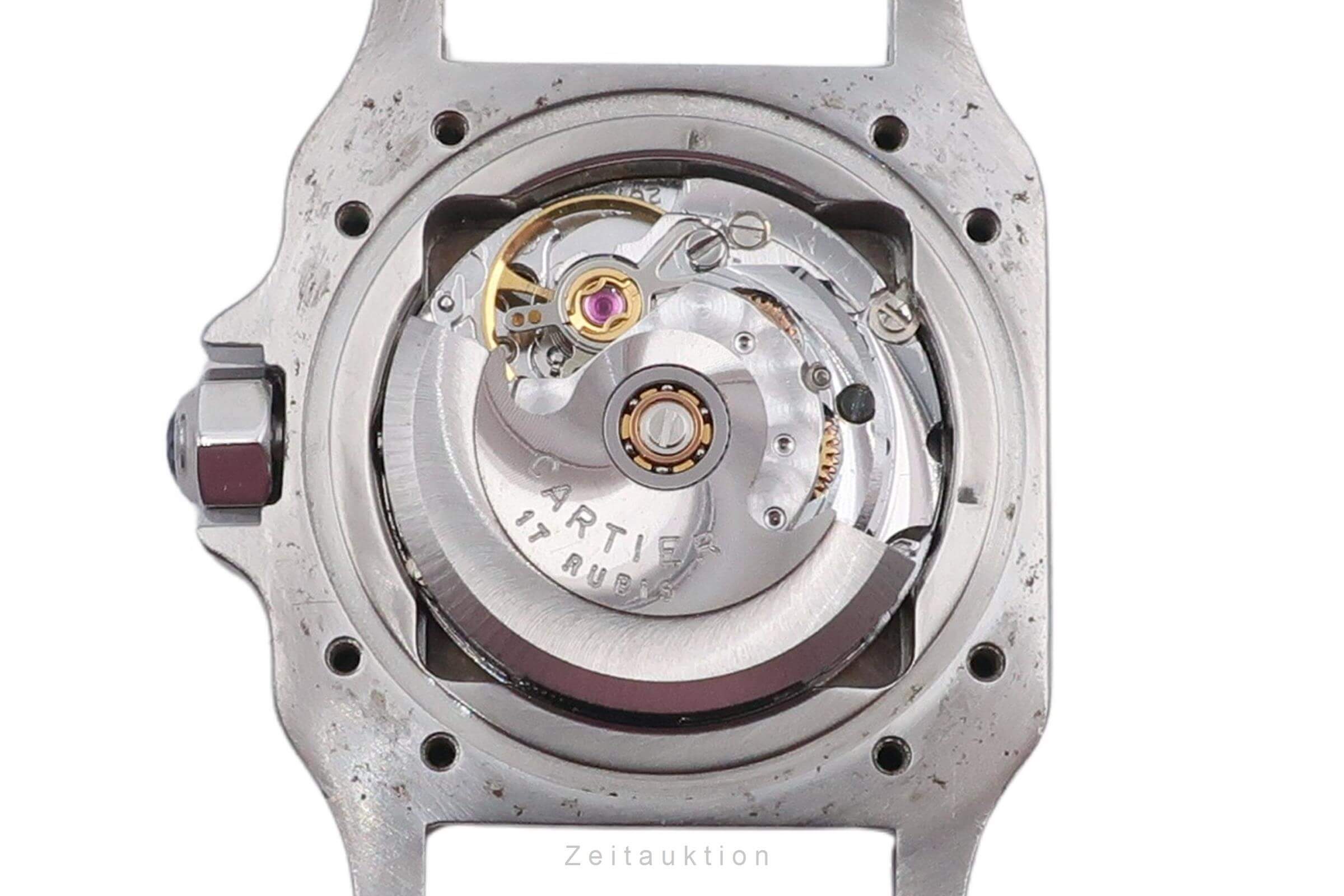 Cartier Santos acier / or  automatique montre pour femmes 0902  [2406568]