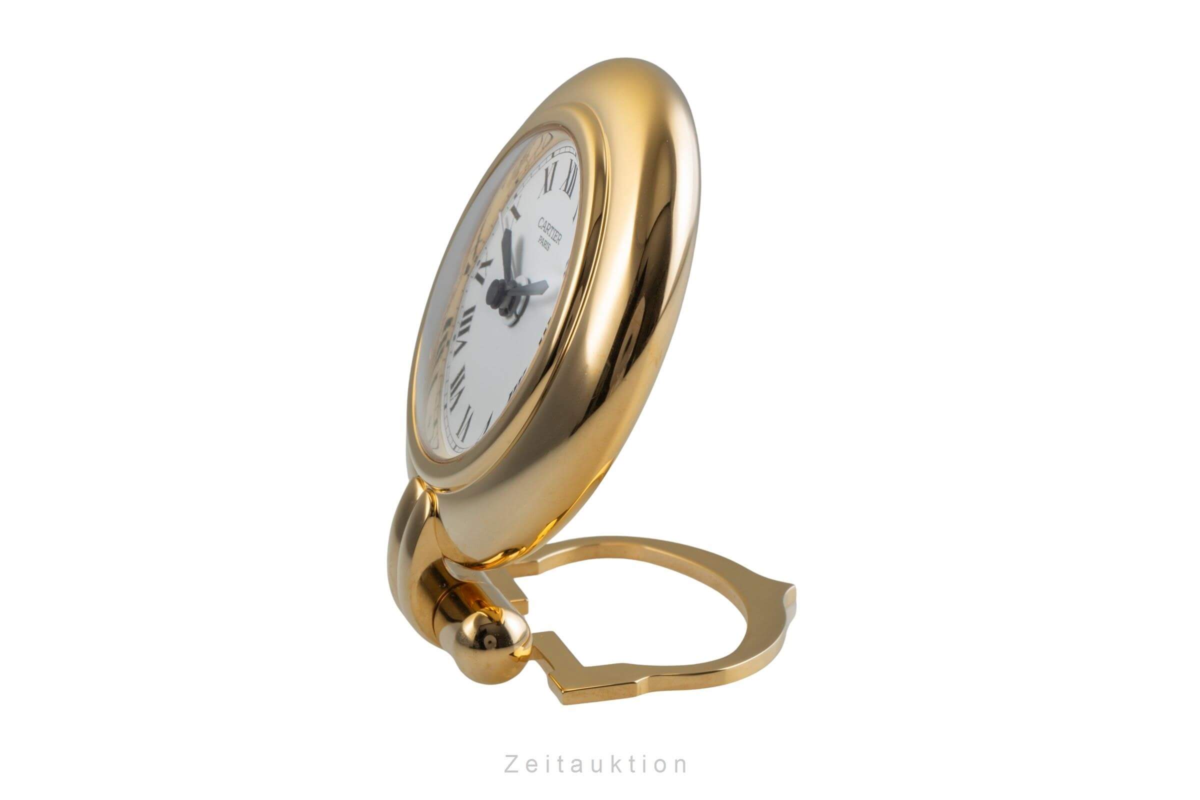 Cartier Pendulette gilt / steel quartz unisex Vintage  [2406570]
