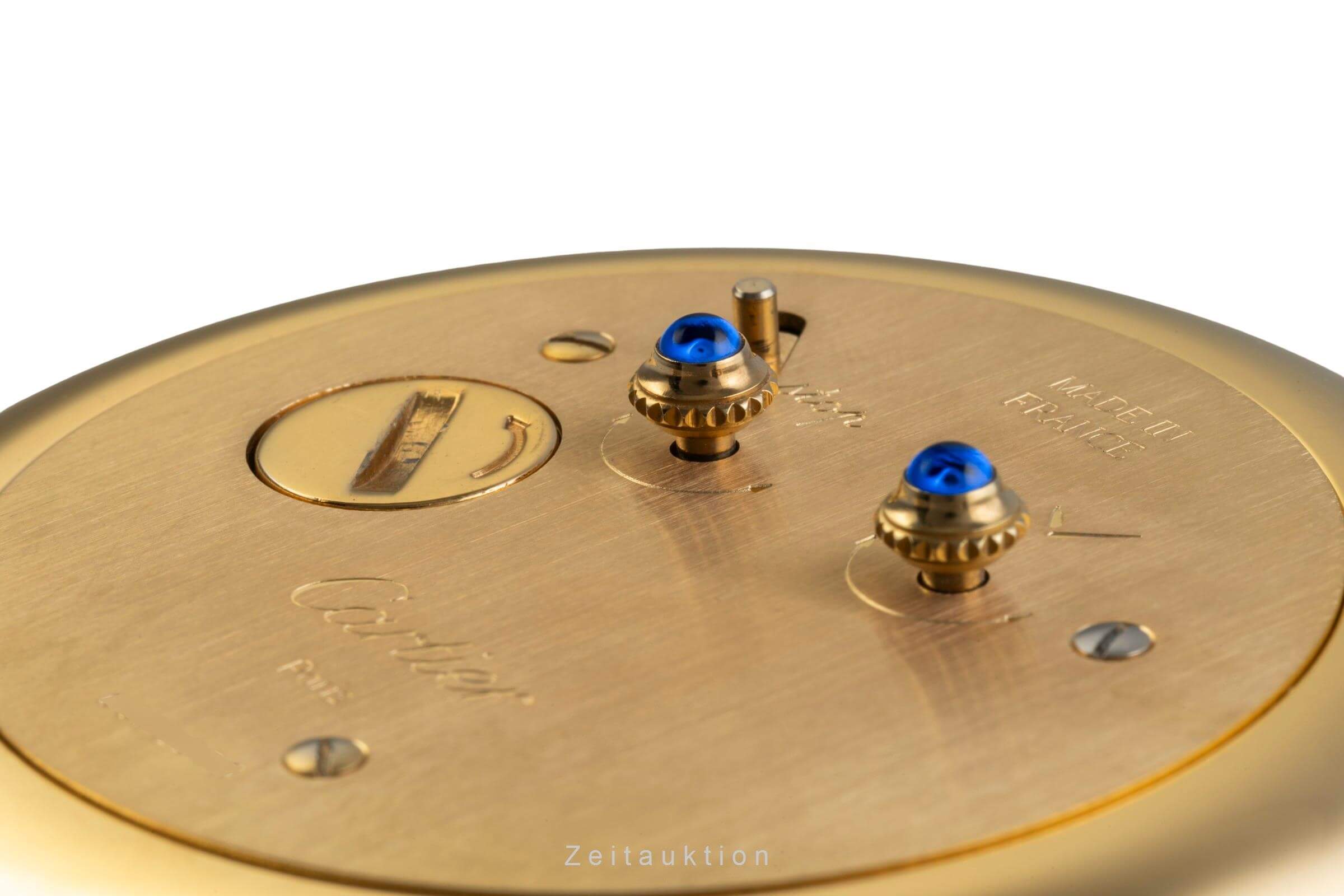 Cartier Pendulette gilt / steel quartz unisex Vintage  [2406570]