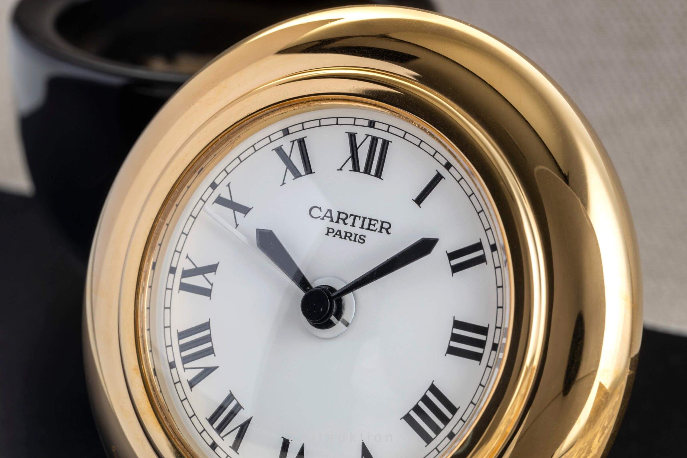 Cartier Pendulette gilt / steel quartz unisex Vintage  [2406570]