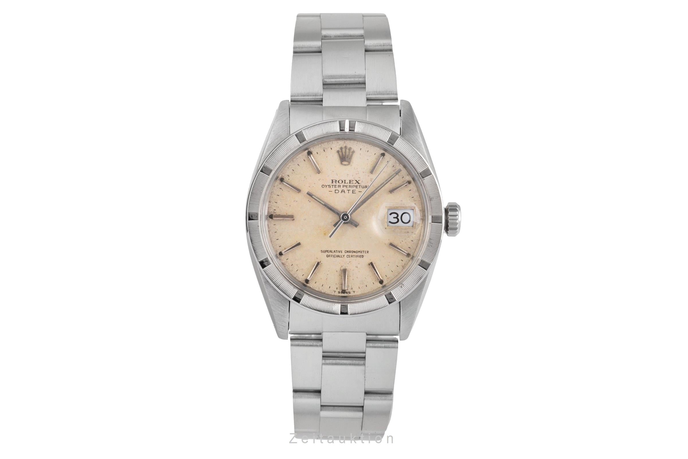 Rolex Date steel automatic men's watch 1501 Vintage  [2406573]