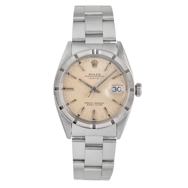 Rolex Date steel automatic men's watch 1501 Vintage  [2406573]