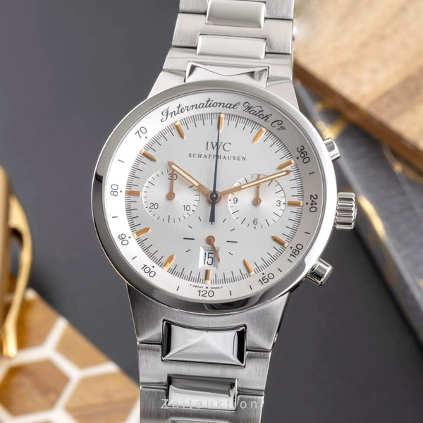 IWC GST chronographe acier quartz montre pour hommes IW372703  [2406575]