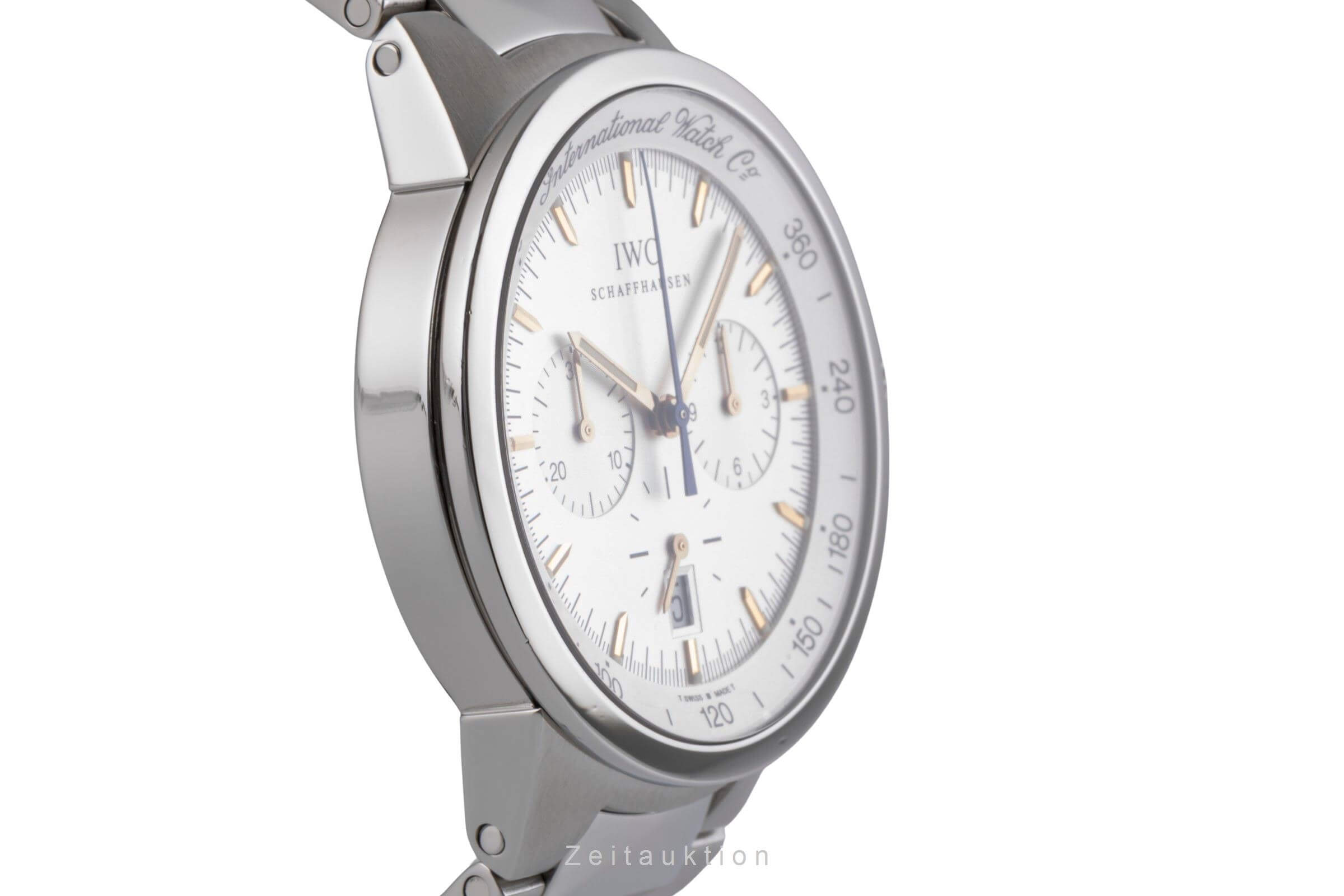 IWC GST chronographe acier quartz montre pour hommes IW372703  [2406575]