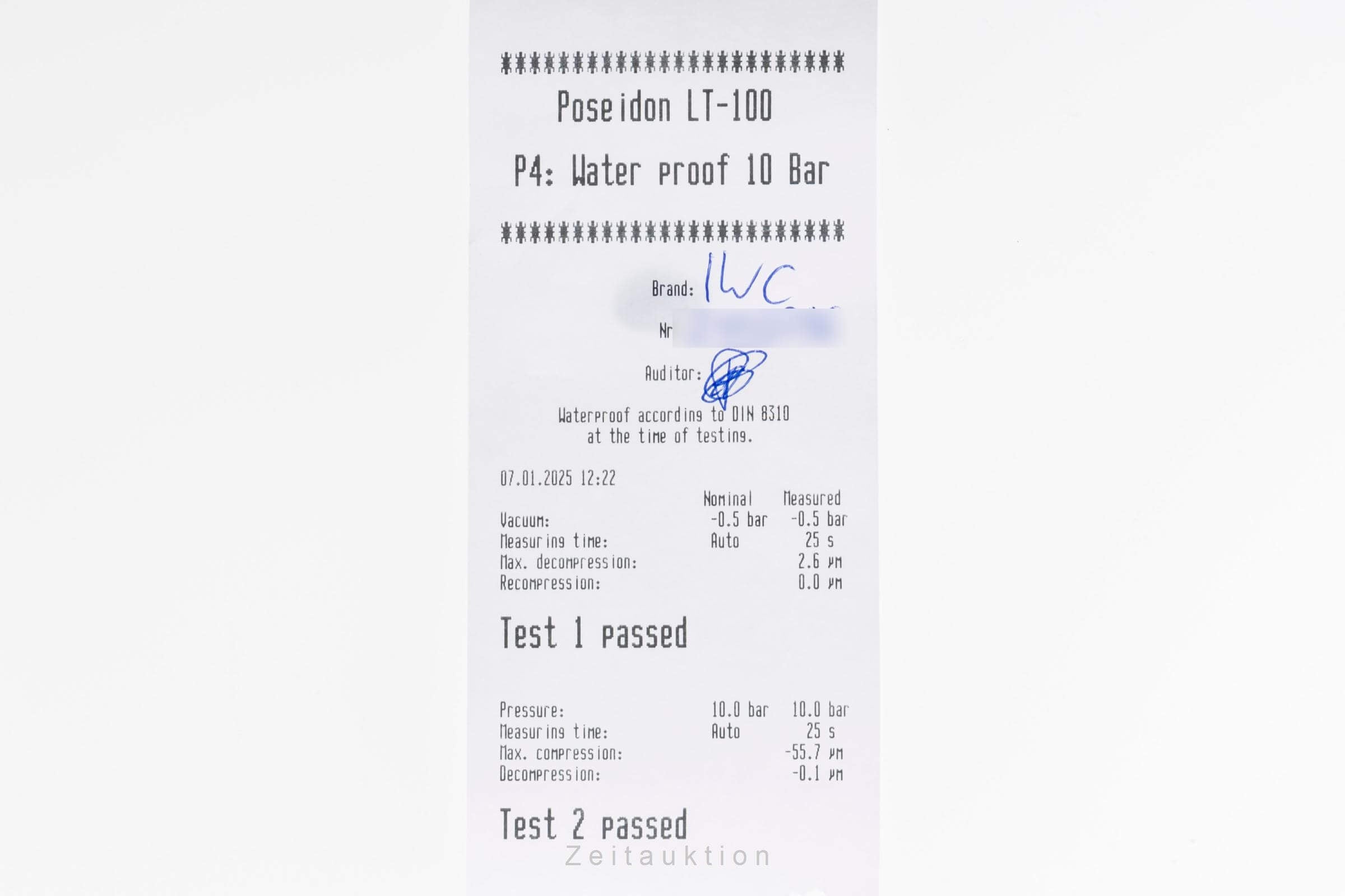 IWC GST chronographe acier quartz montre pour hommes IW372703  [2406575]