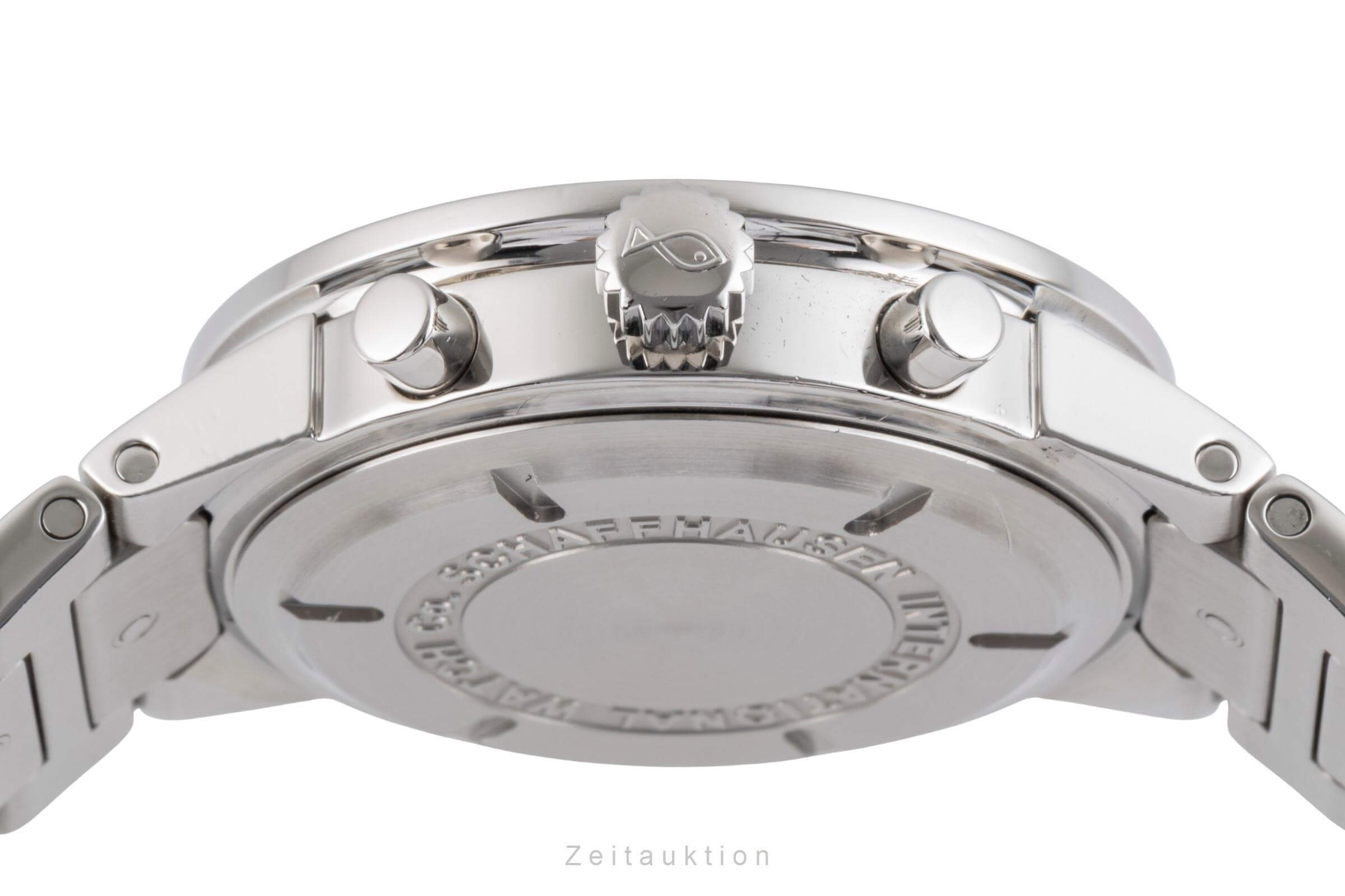 IWC GST chronographe acier quartz montre pour hommes IW372703  [2406575]