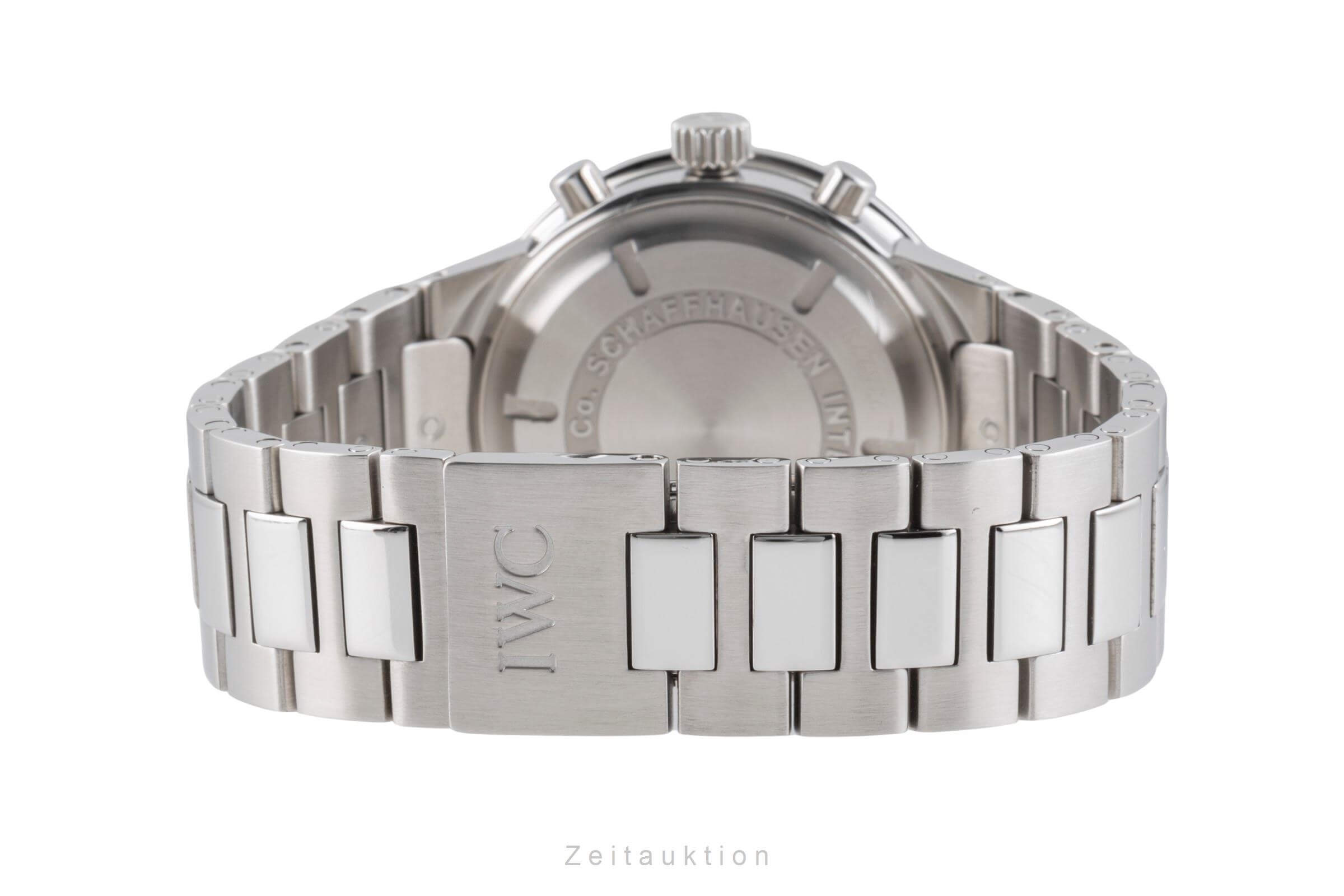 IWC GST chronographe acier quartz montre pour hommes IW372703  [2406575]