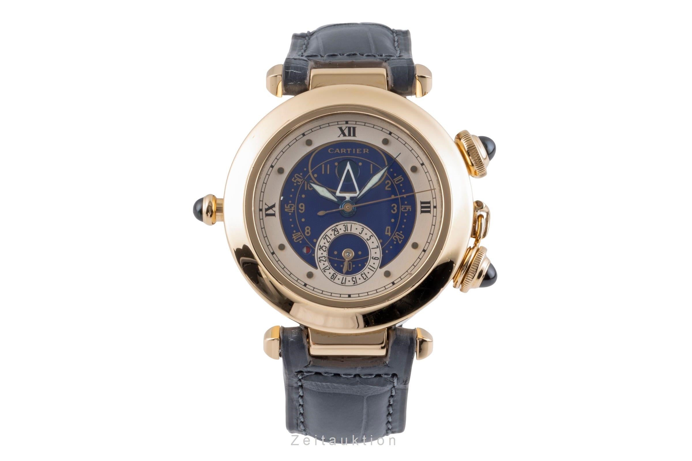 Cartier Pasha oro 18 ct quarzo orologio da uomo 30011  [2406581]