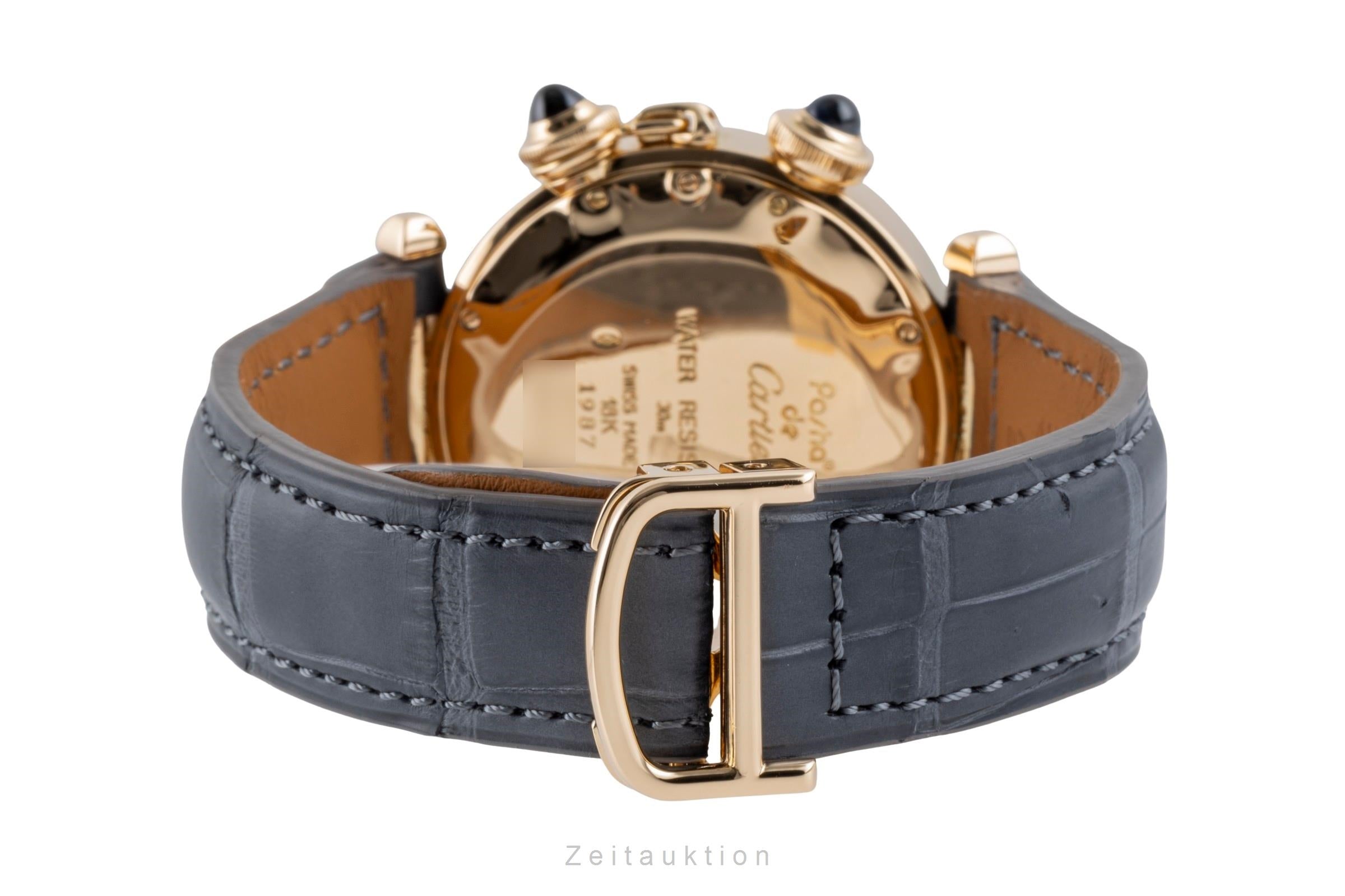 Cartier Pasha oro 18 ct quarzo orologio da uomo 30011  [2406581]