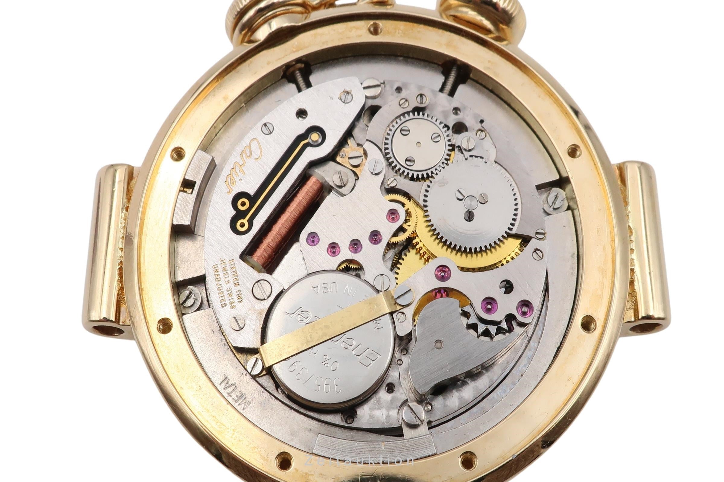 Cartier Pasha oro 18 ct quarzo orologio da uomo 30011  [2406581]