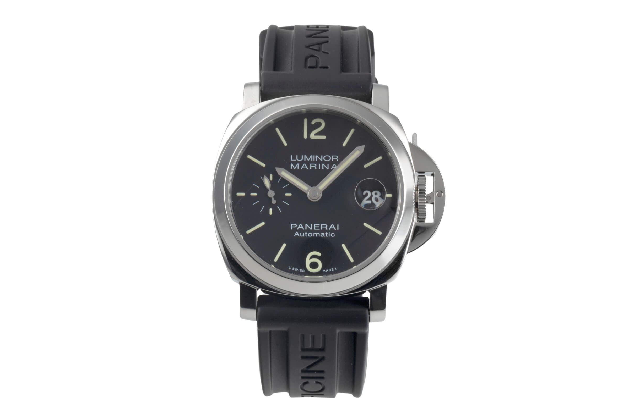 Panerai Luminor Marina acier automatique montre pour hommes PAM01048 LP: 7900EUR  [2406585]