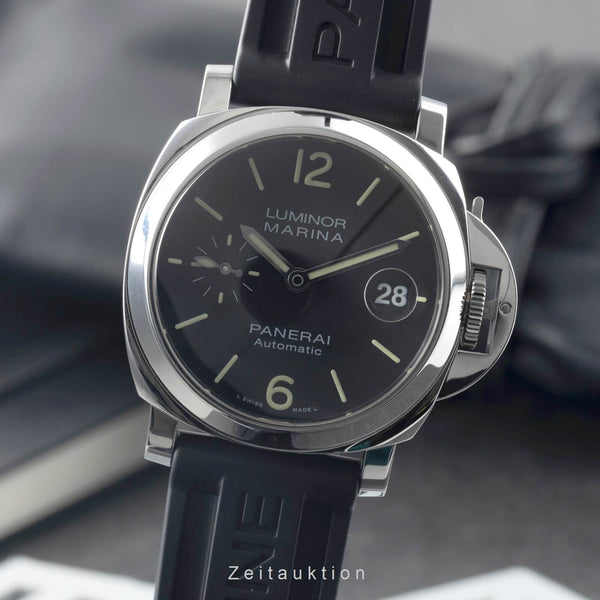 Panerai Luminor Marina acier automatique montre pour hommes PAM01048 LP: 7900EUR  [2406585]