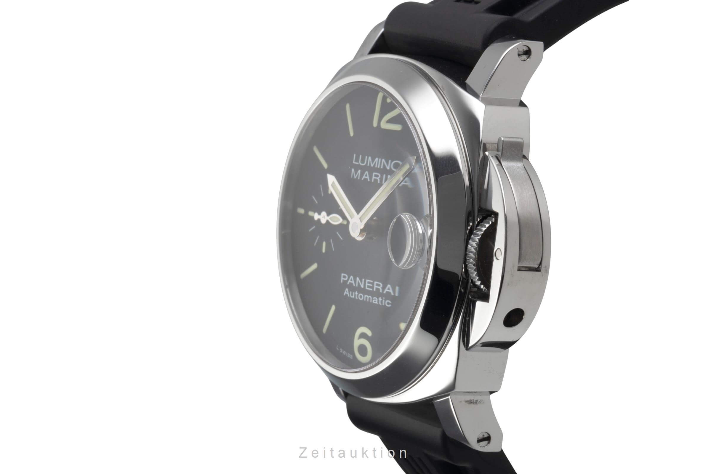 Panerai Luminor Marina acier automatique montre pour hommes PAM01048 LP: 7900EUR  [2406585]