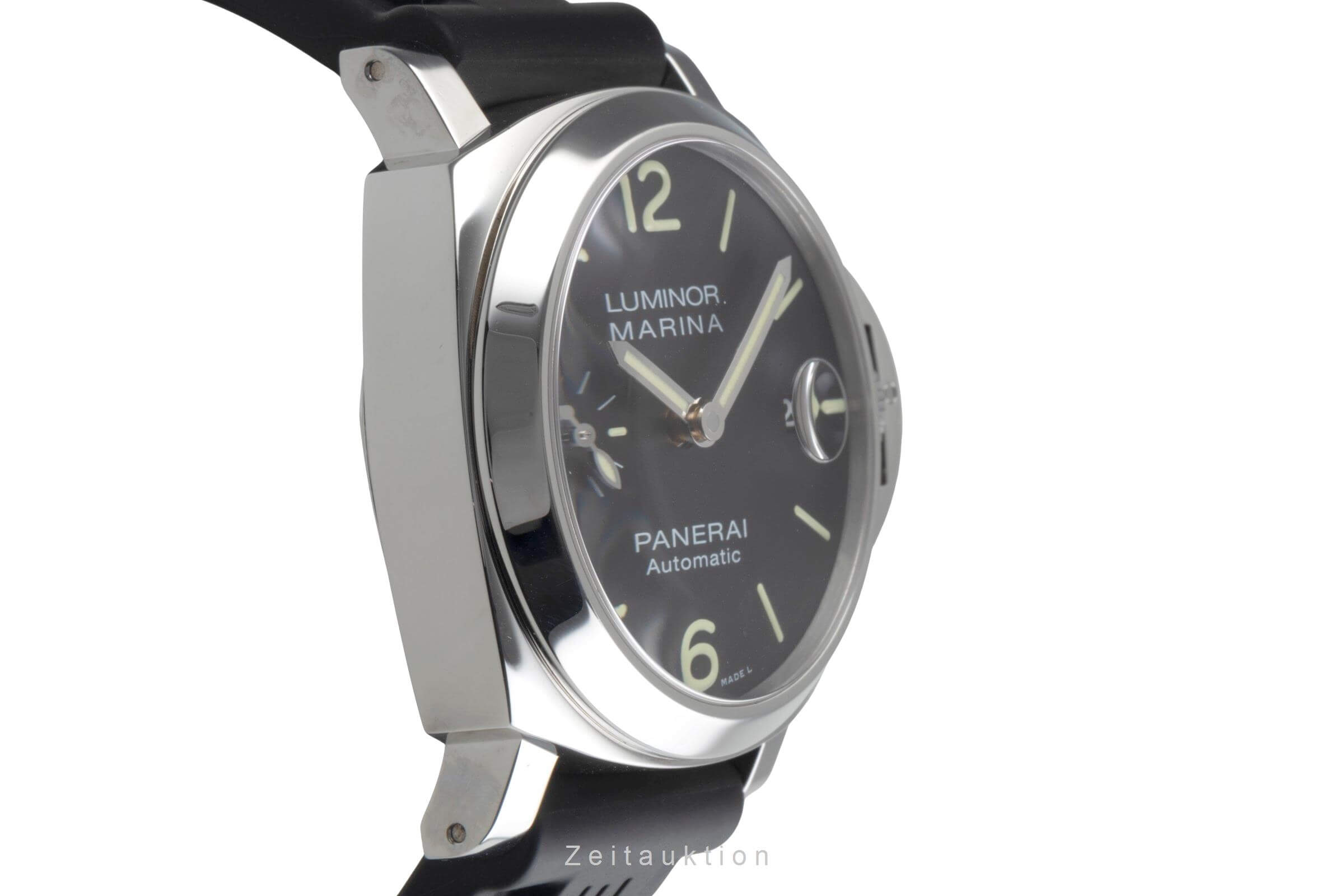 Panerai Luminor Marina acier automatique montre pour hommes PAM01048 LP: 7900EUR  [2406585]