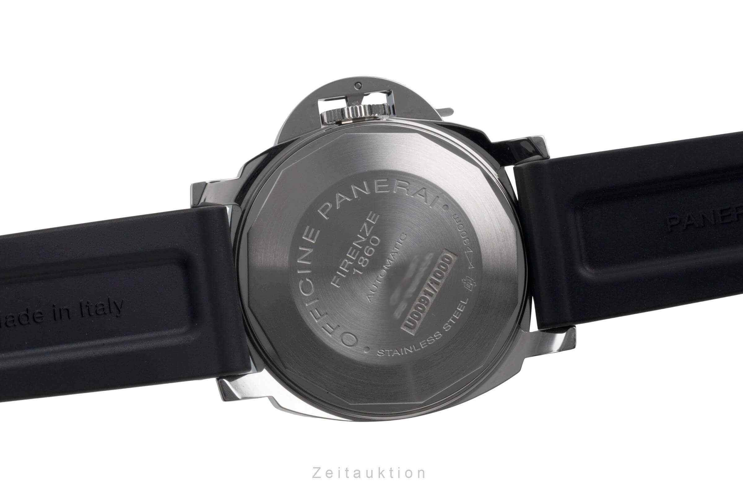 Panerai Luminor Marina acier automatique montre pour hommes PAM01048 LP: 7900EUR  [2406585]