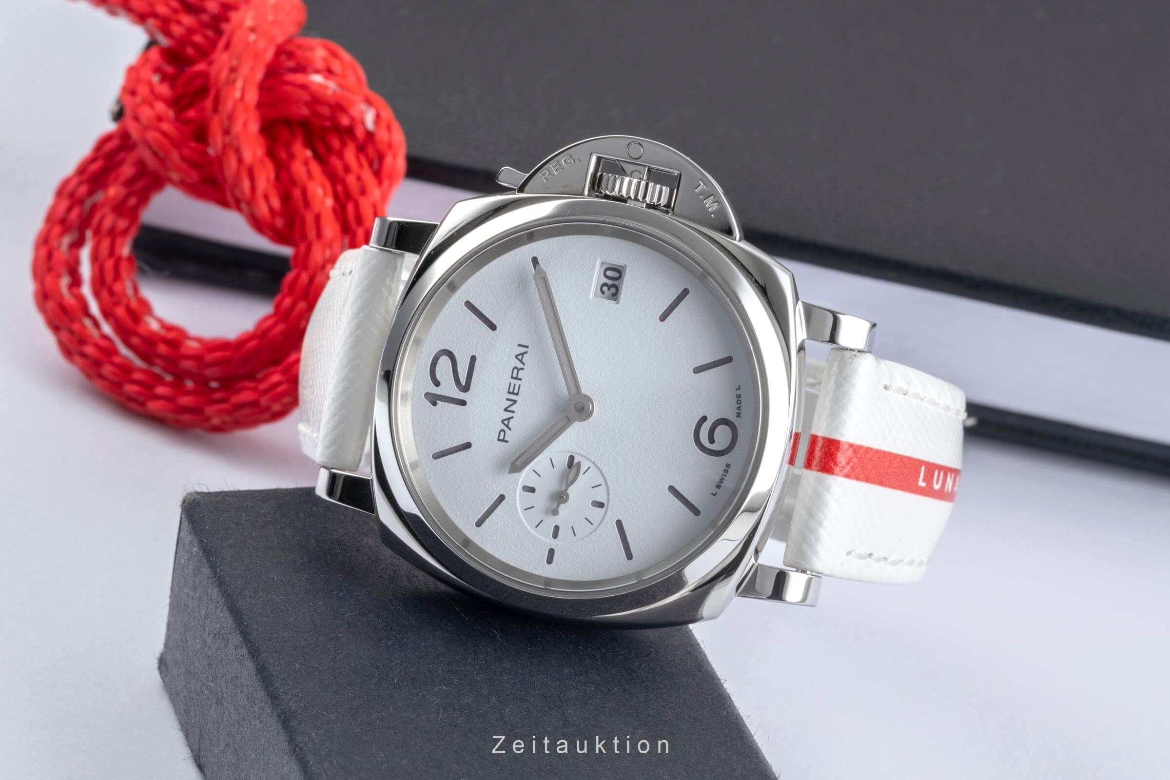 Panerai Luminor Due Luna steel automatic women's watch PAM01306  [2406603]