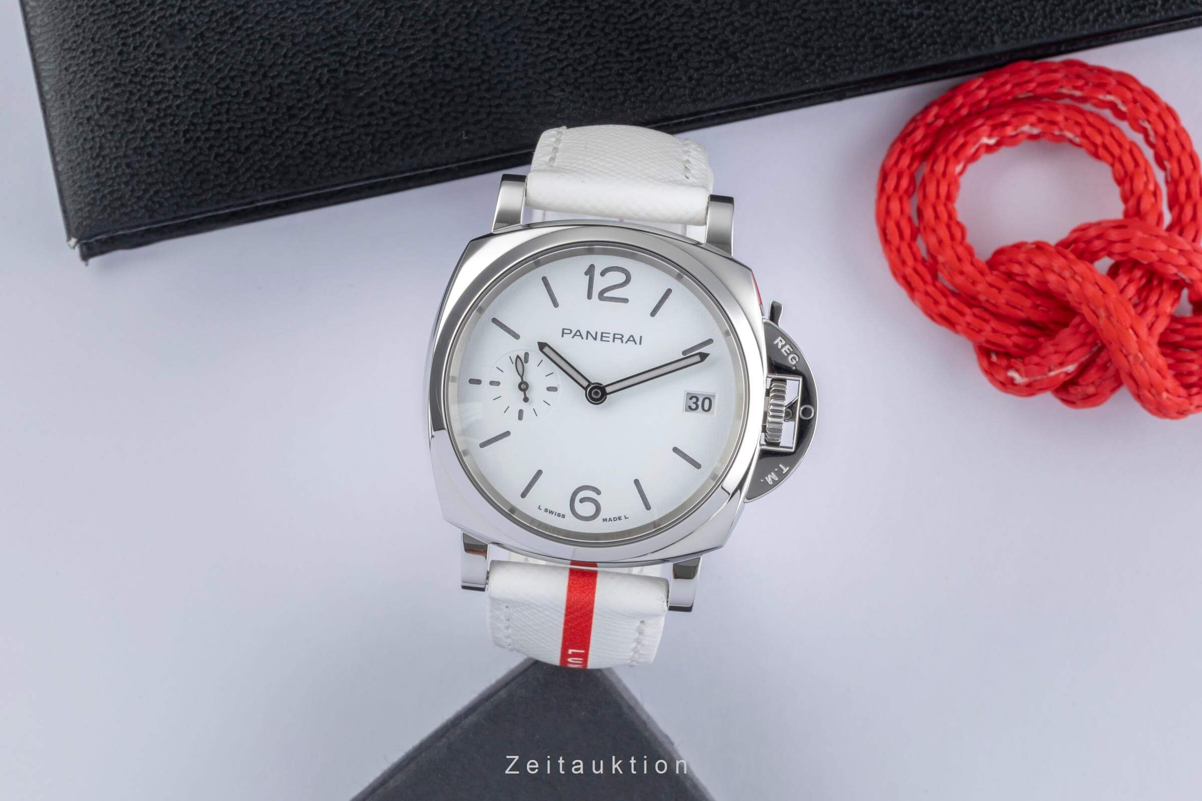 Panerai Luminor Due Luna steel automatic women's watch PAM01306  [2406603]