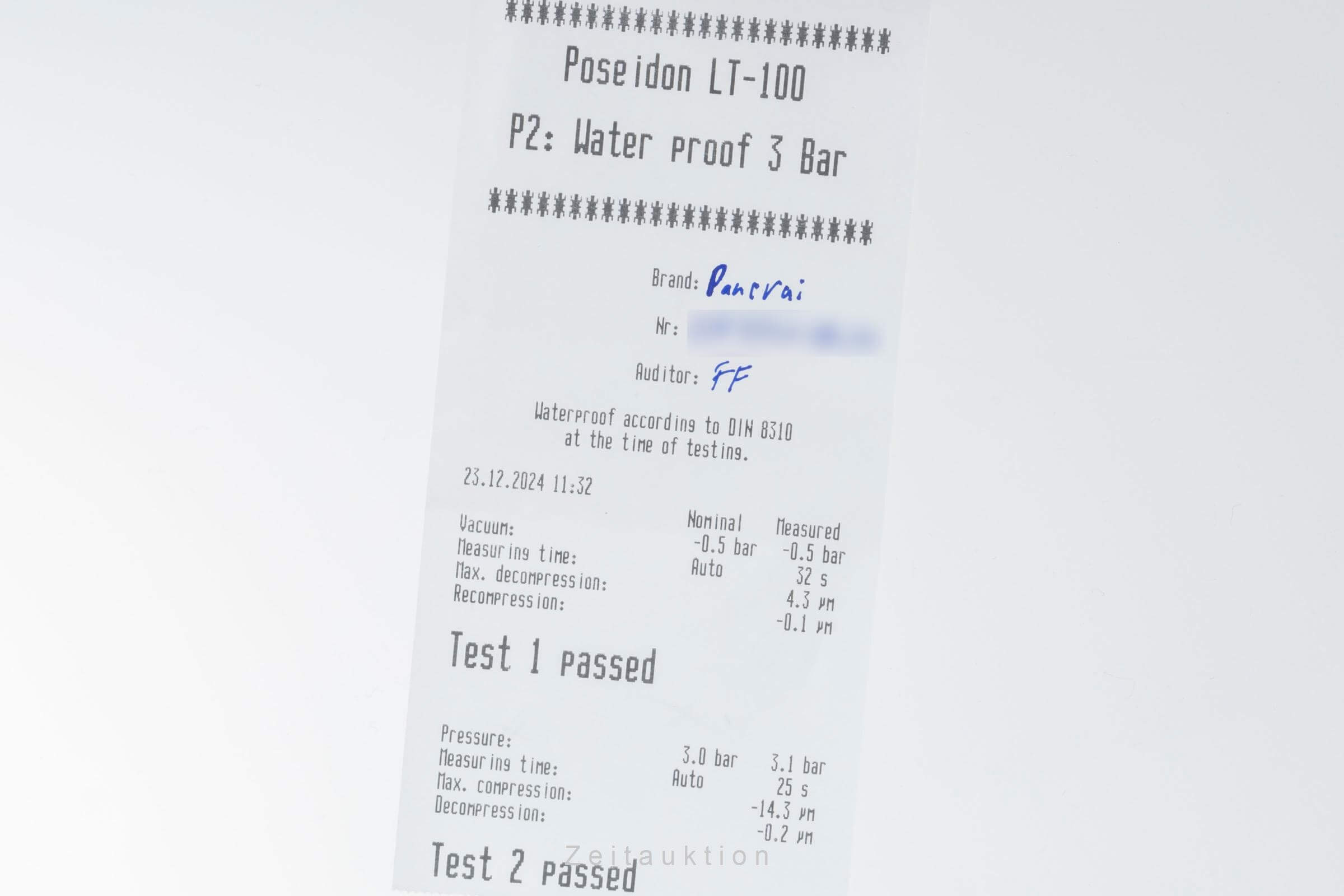 Panerai Luminor Due Luna steel automatic women's watch PAM01306  [2406603]