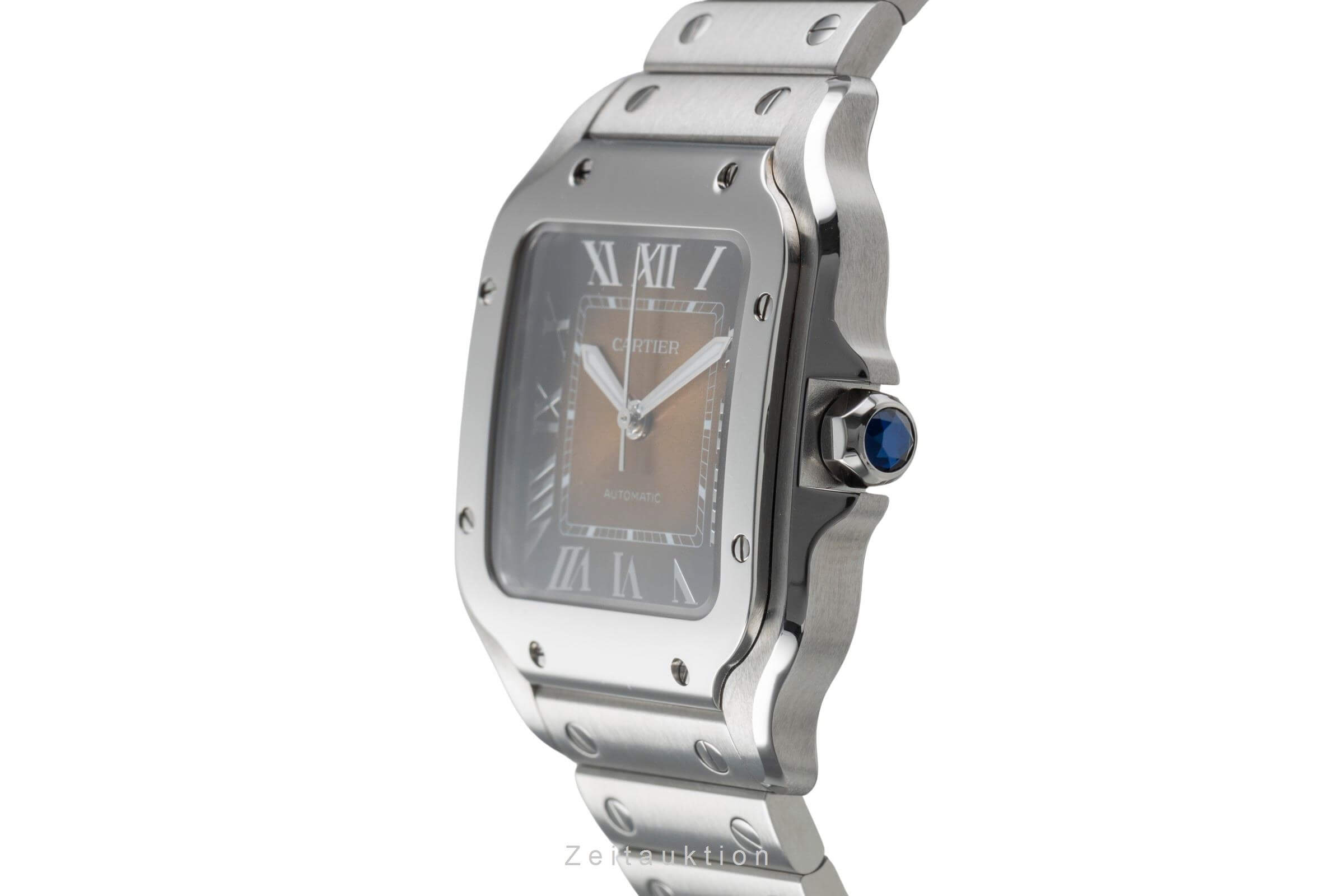 Cartier Santos acero automático reloj para caballeros WSSA0065 LP: 7600EUR  [2406604]